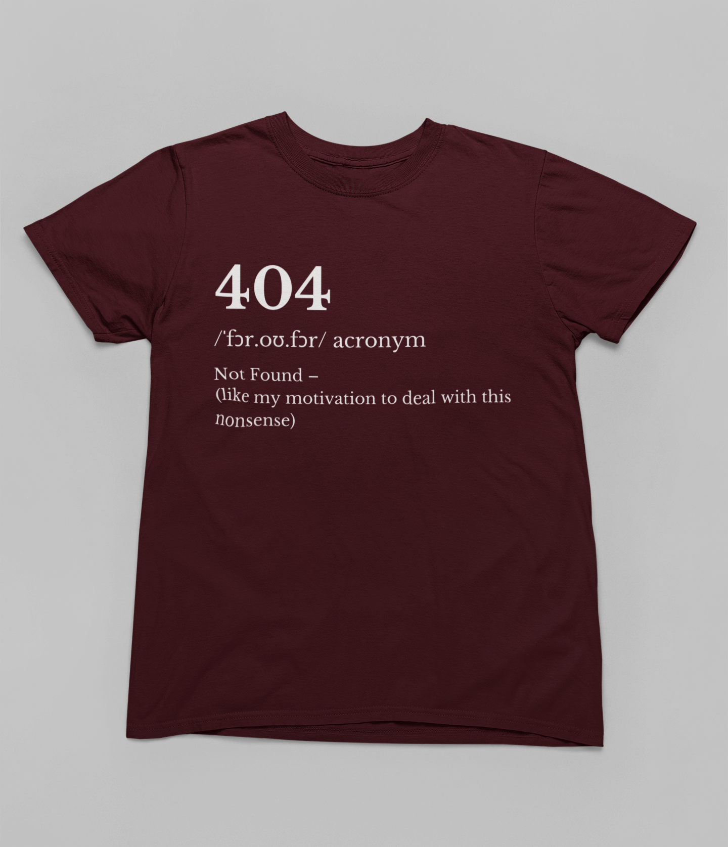 404 Error T-shirt