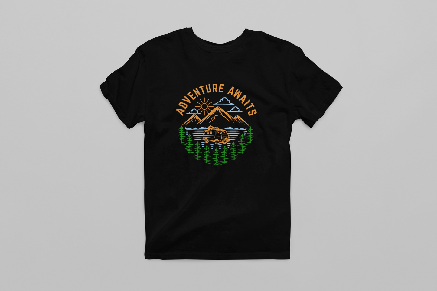 Adventure Awaits Men's T-shirt