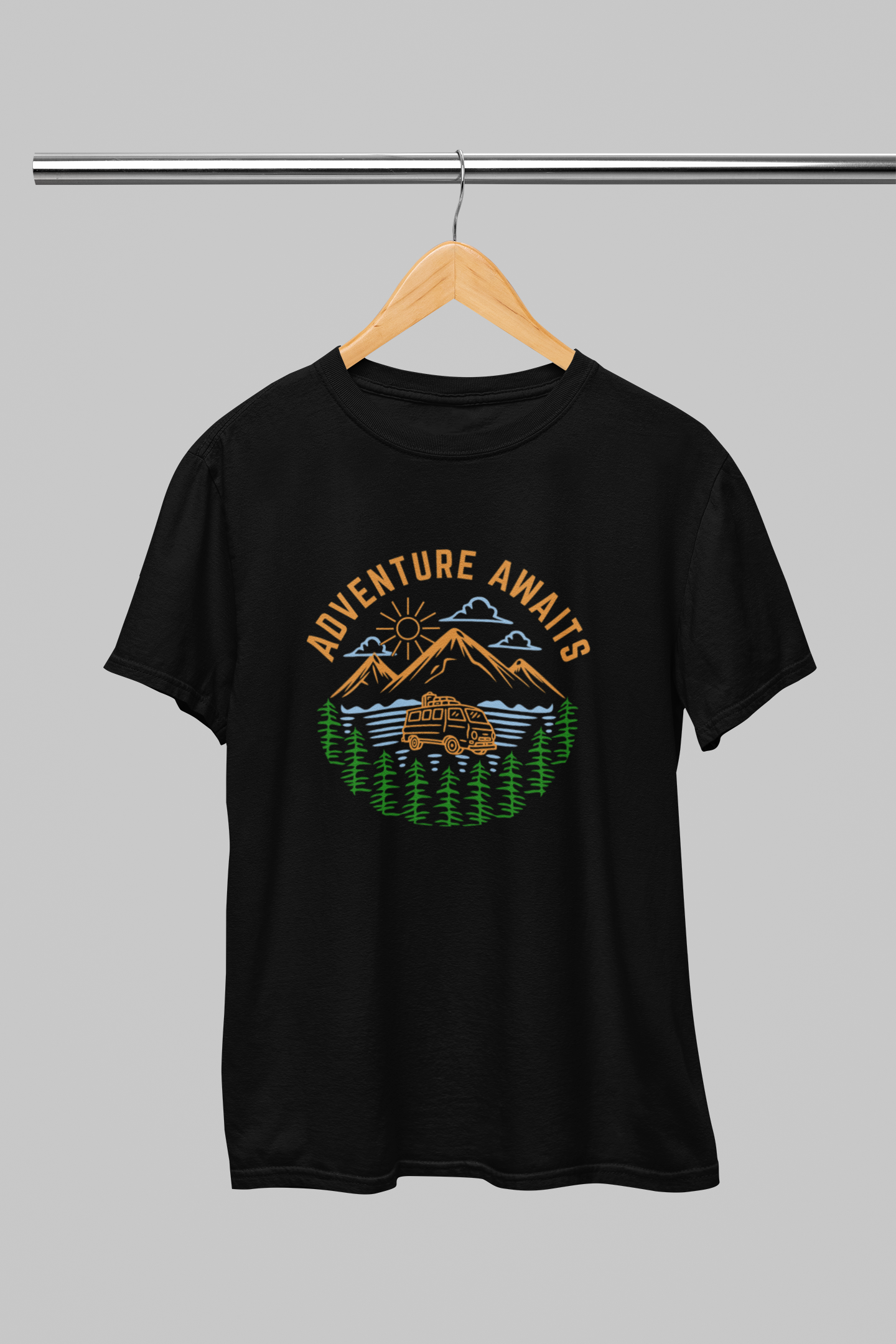 Adventure Awaits Men's T-shirt