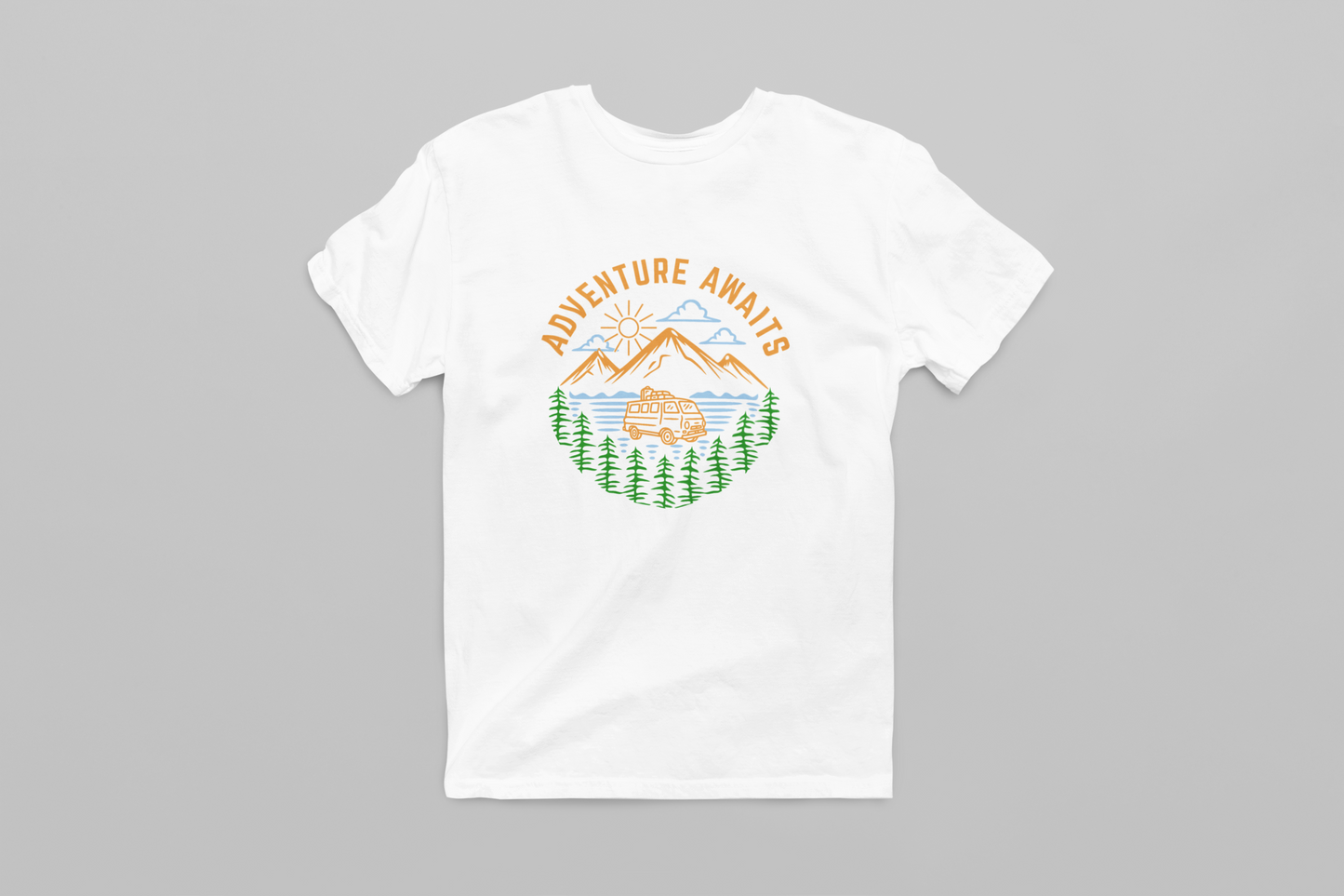 Adventure Awaits Men's T-shirt