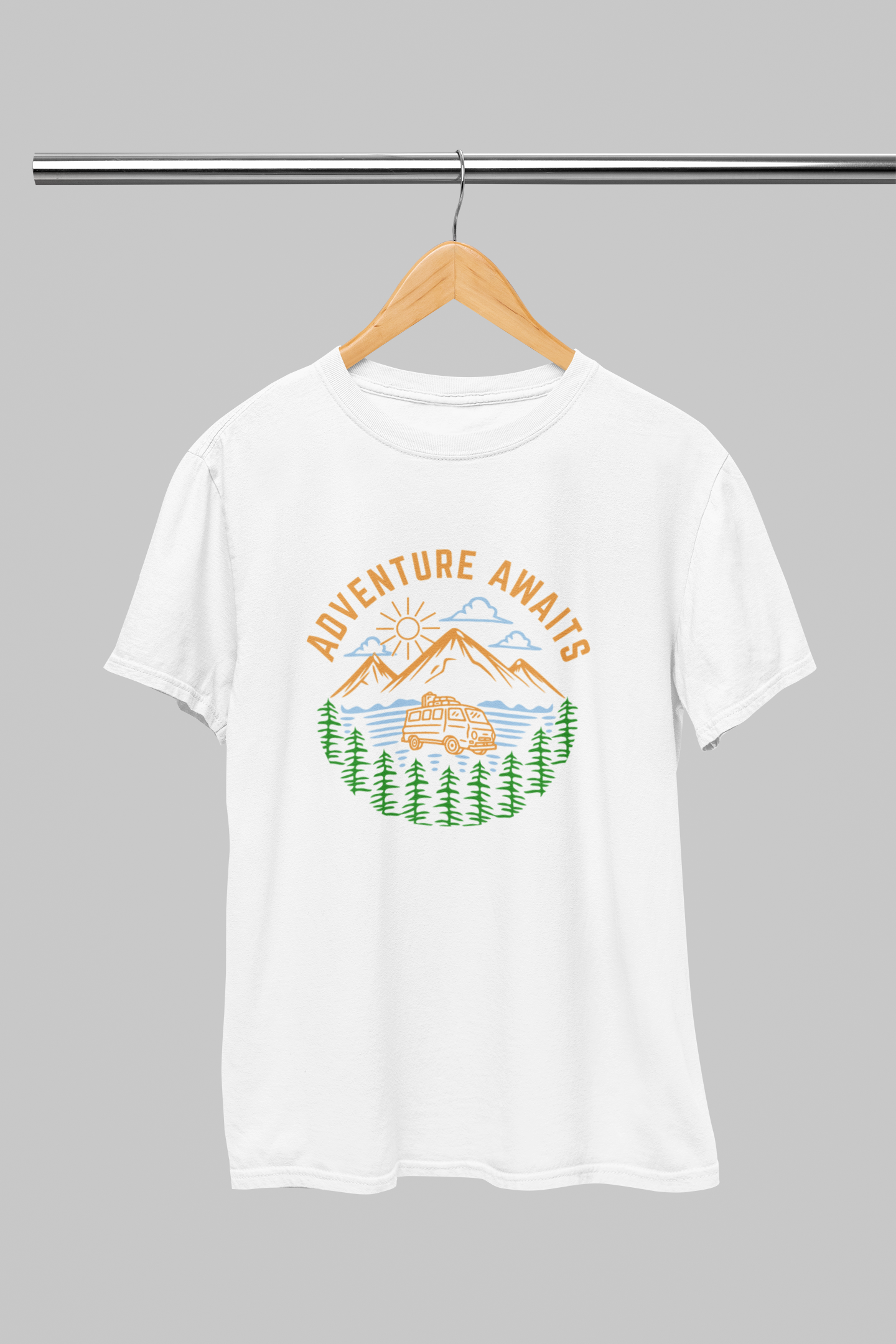 Adventure Awaits Men's T-shirt