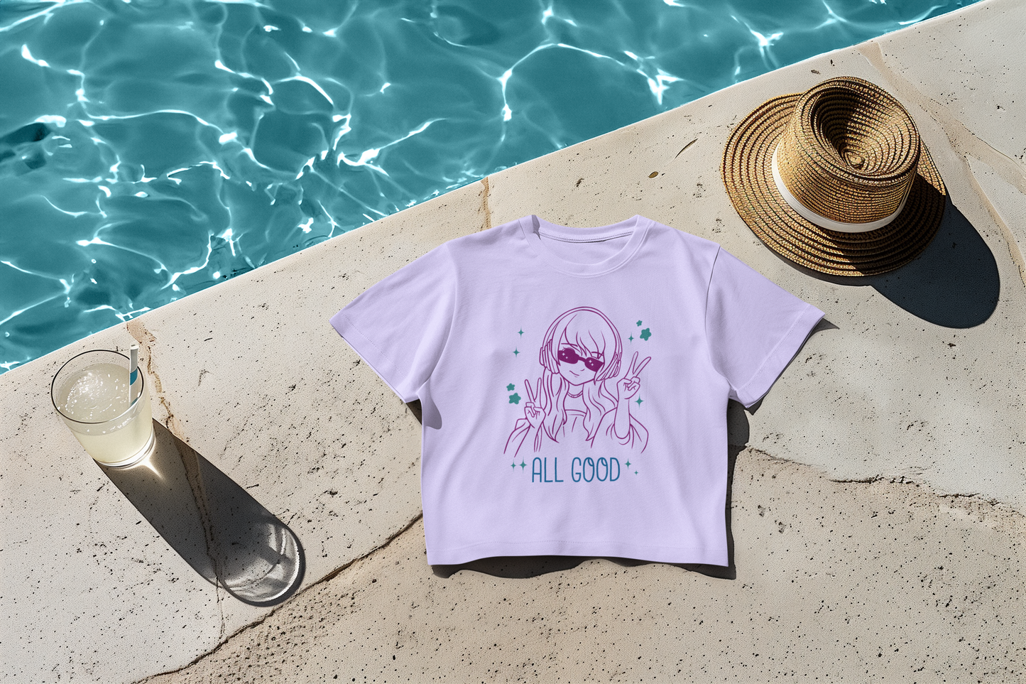 All Good Crop T-shirt