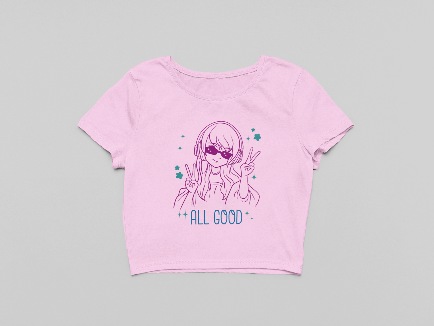 All Good Crop T-shirt