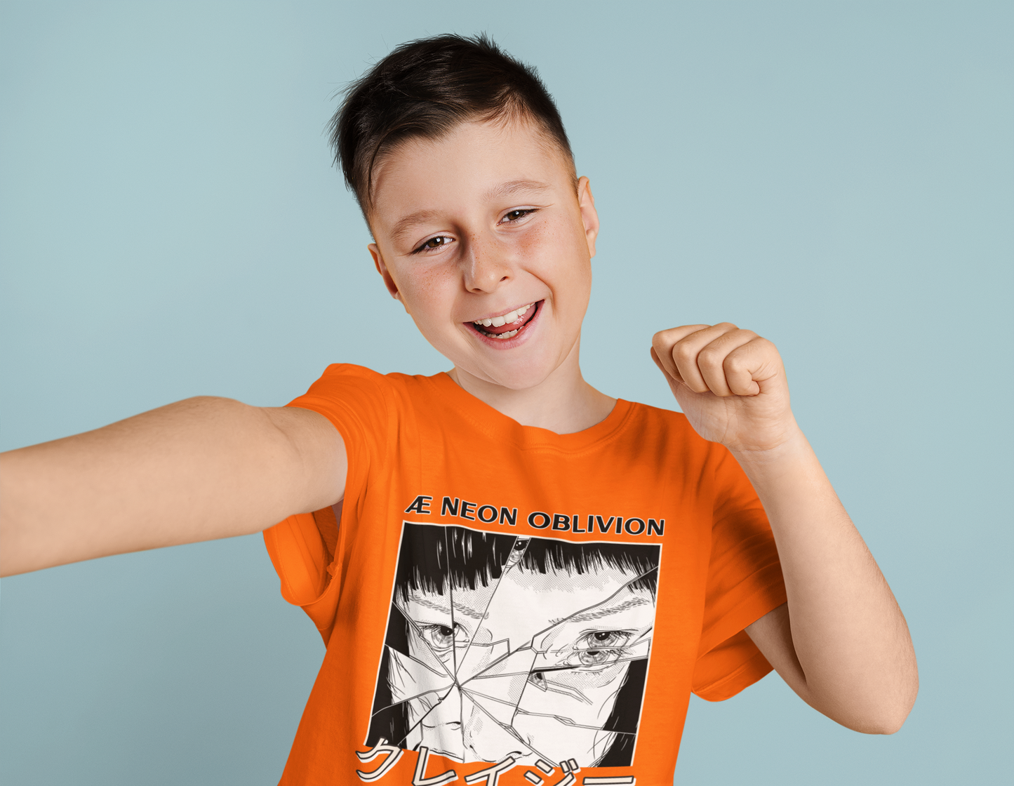 Æ Neon Oblivion Boy's T-shirt