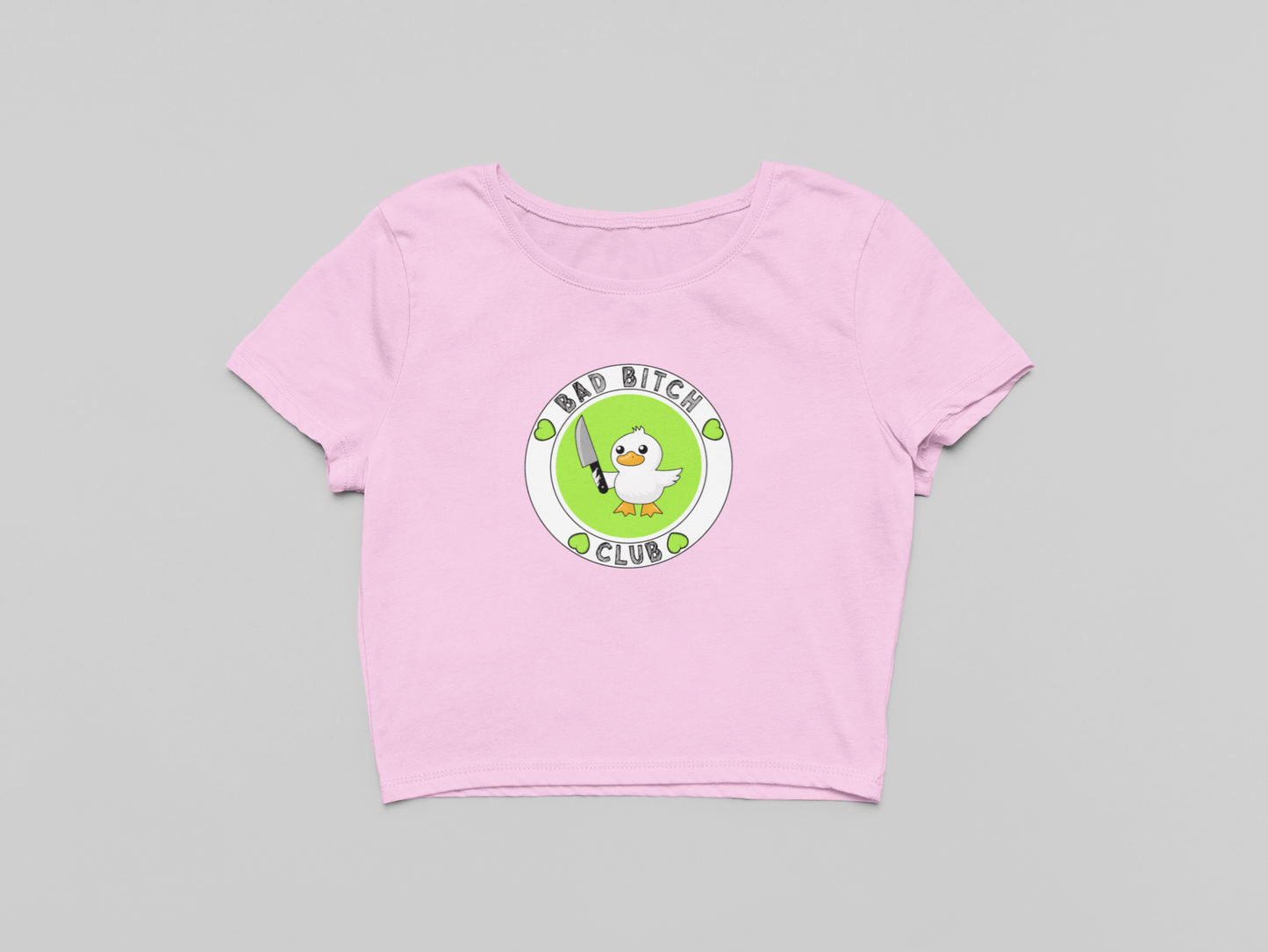 Bad Bitch Club Crop T-shirt