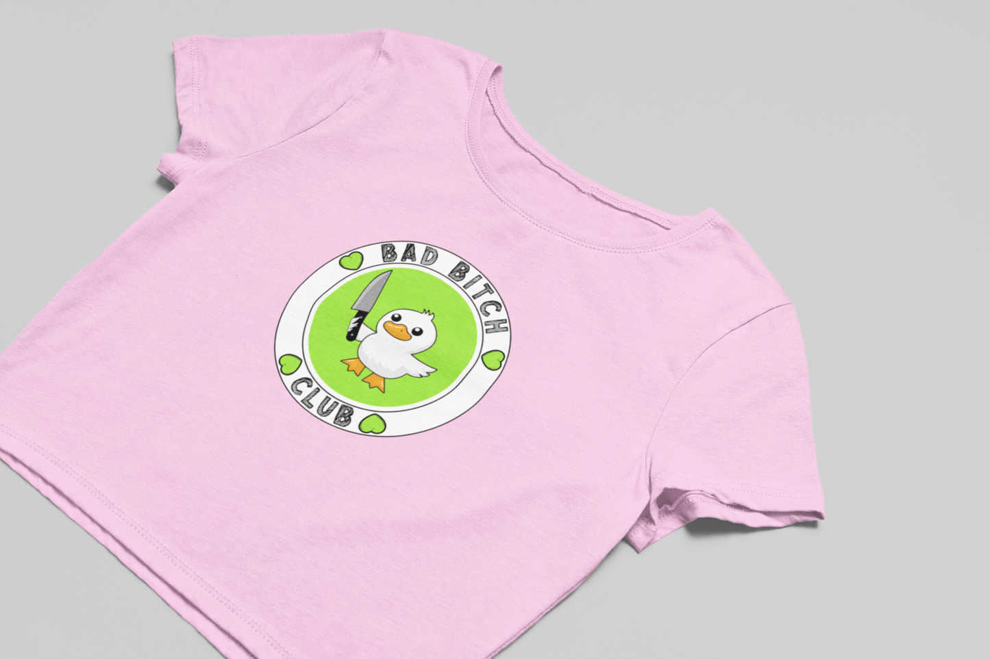Bad Bitch Club Crop T-shirt