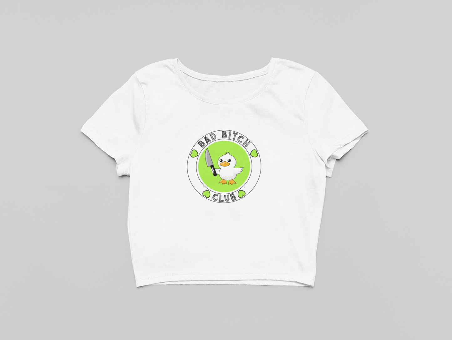 Bad Bitch Club Crop T-shirt