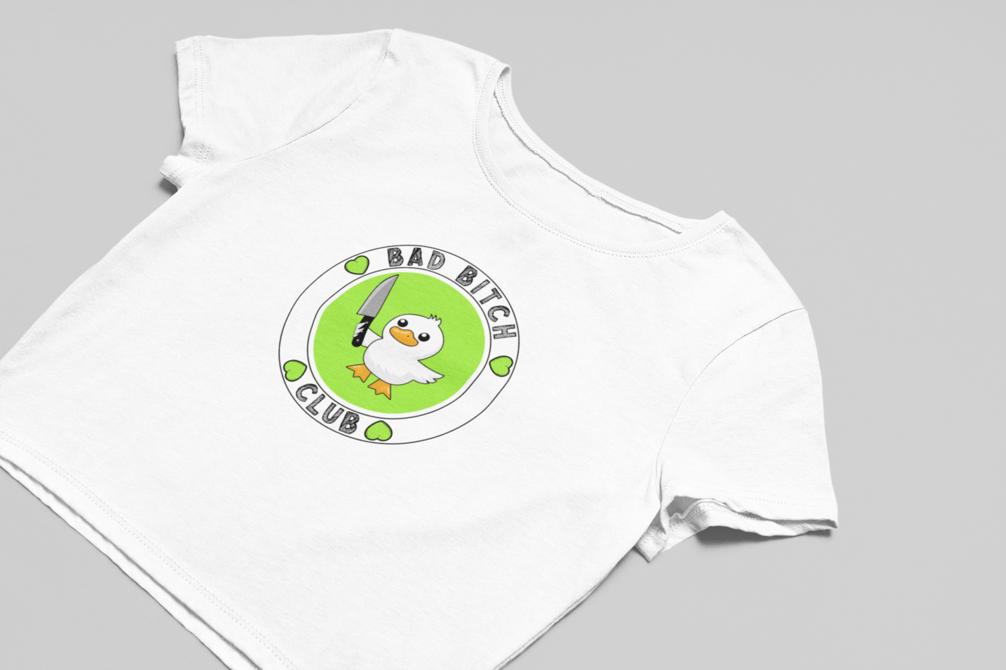 Bad Bitch Club Crop T-shirt