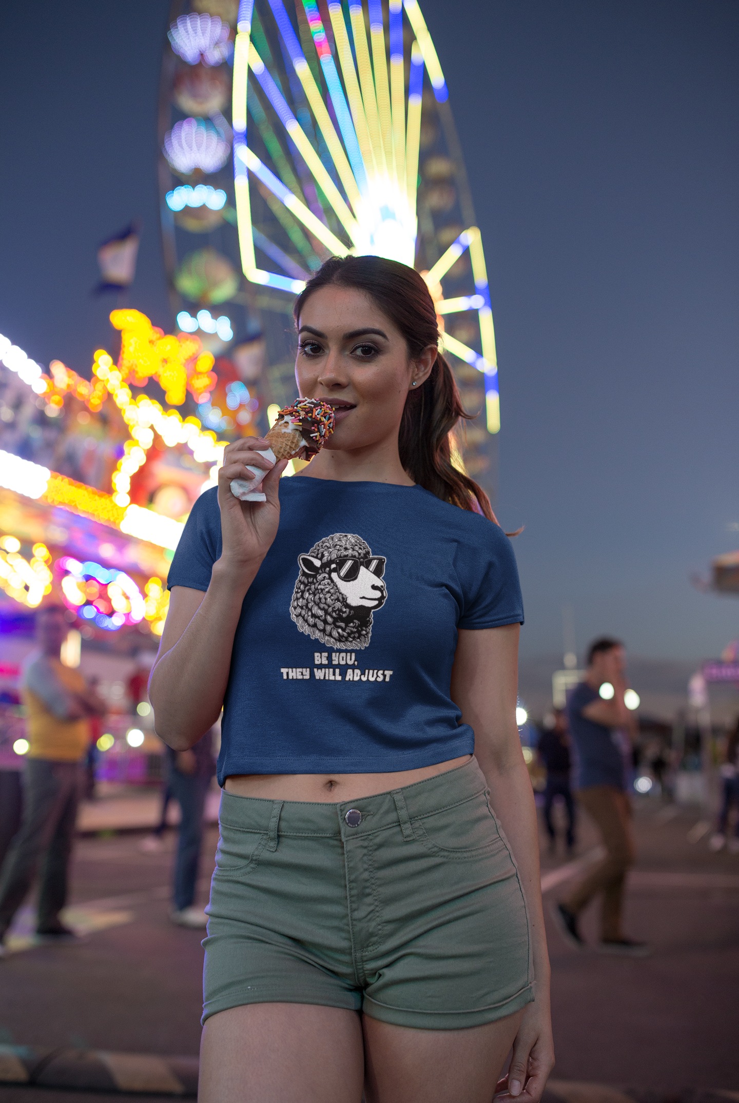 Be You Crop T-shirt