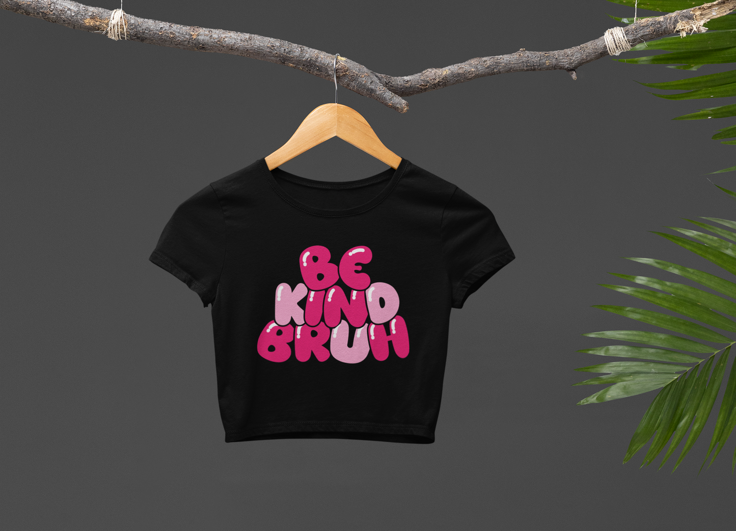 Be kind Crop T-shirt