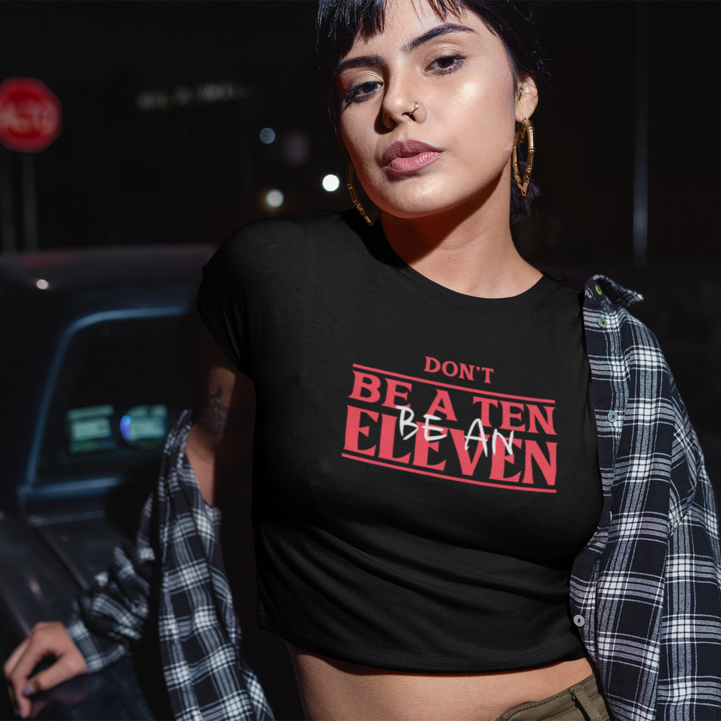 Be an Eleven Crop T-shirt