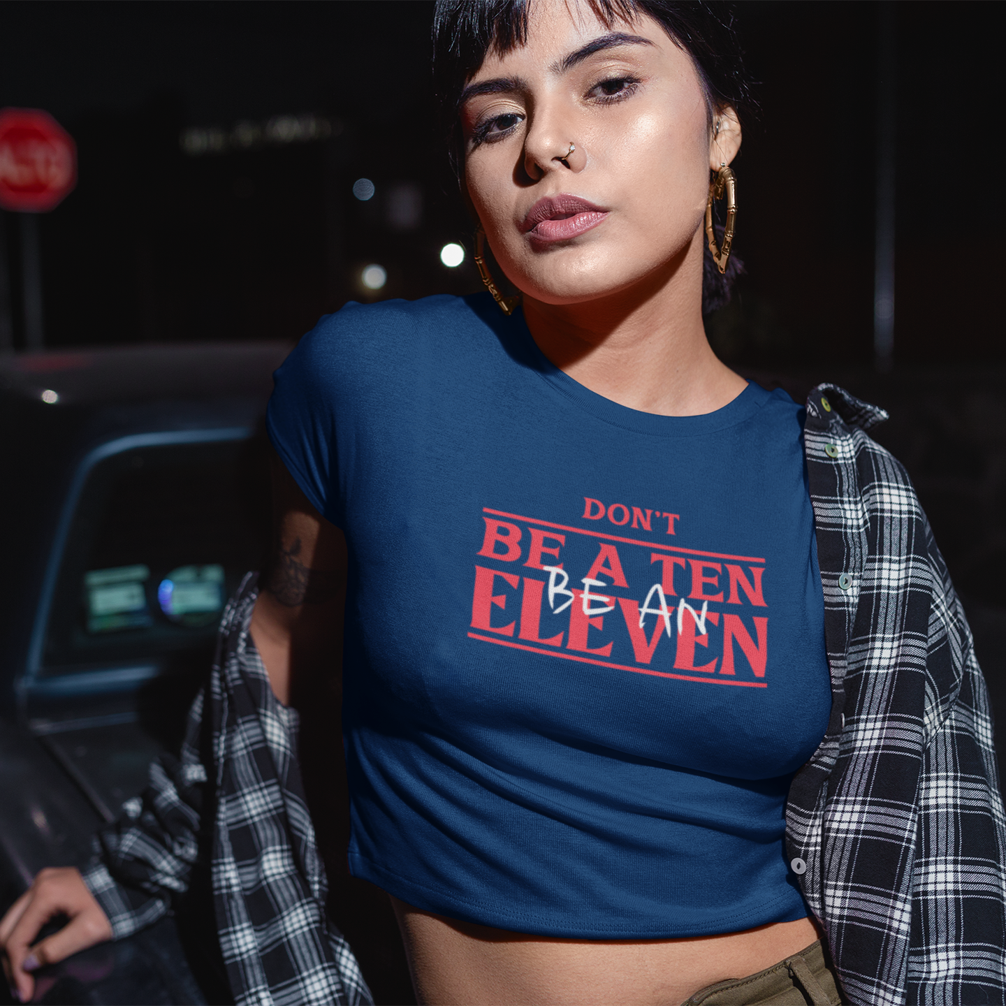 Be an Eleven Crop T-shirt
