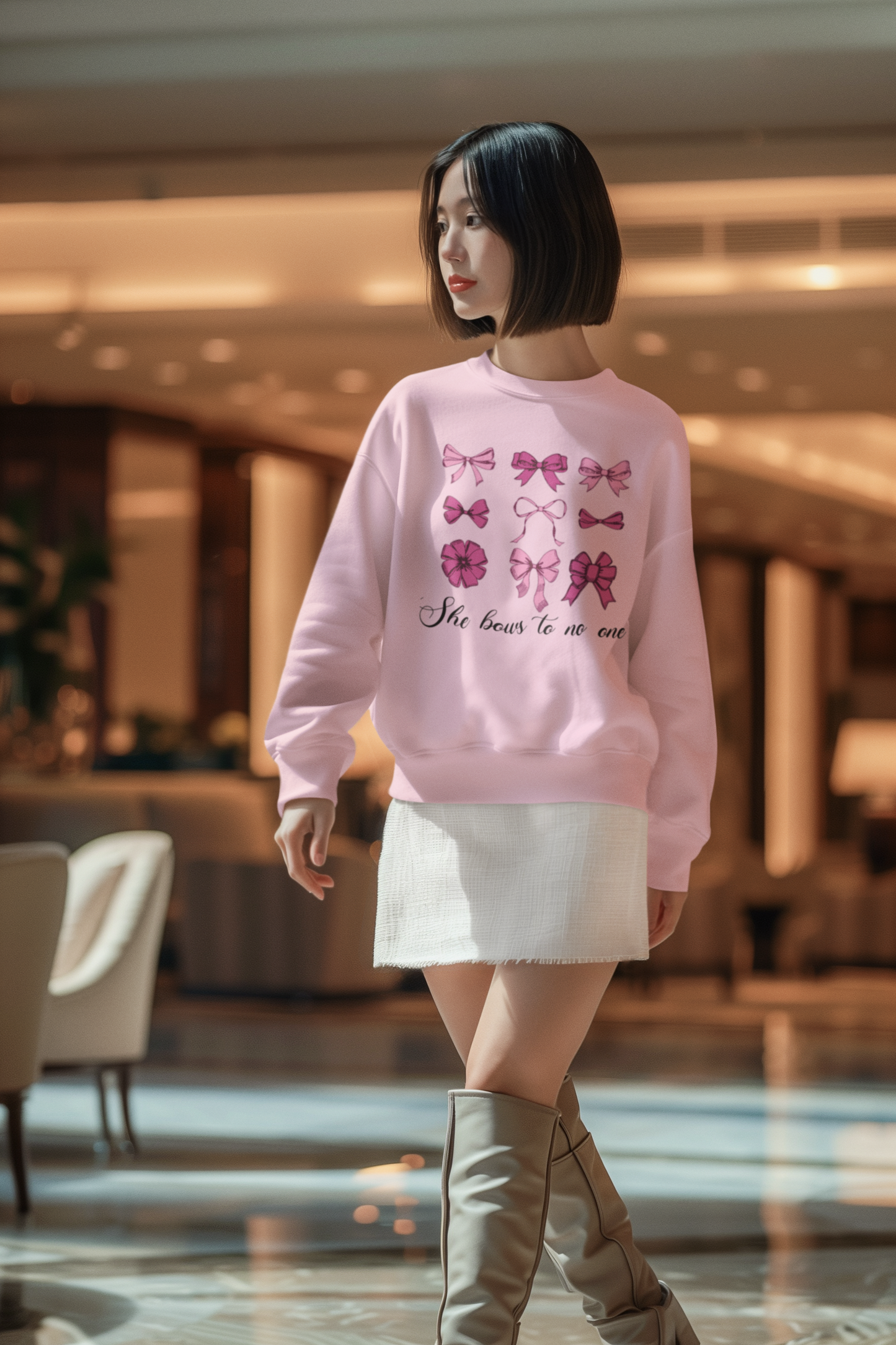 She Bows to no one Women's Sweatshirt