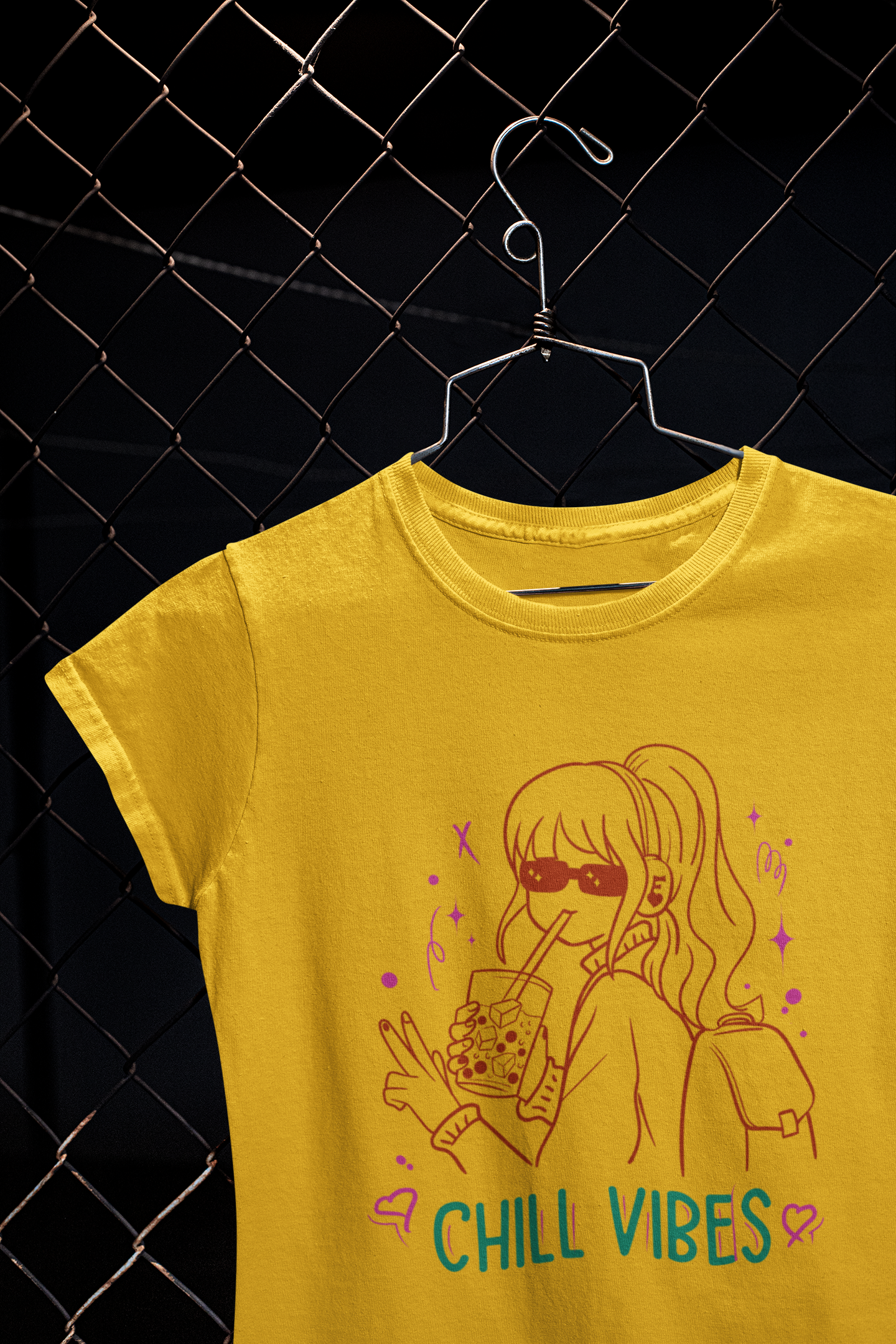 Chill vibes Crop T-shirt