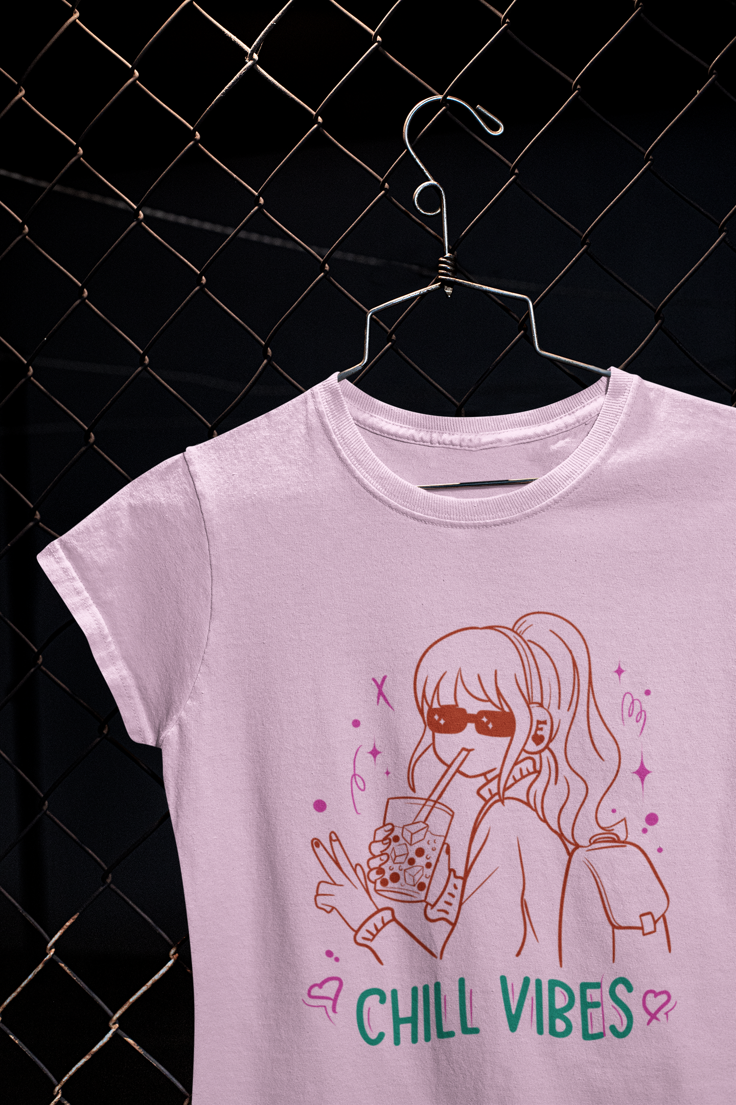 Chill vibes Crop T-shirt