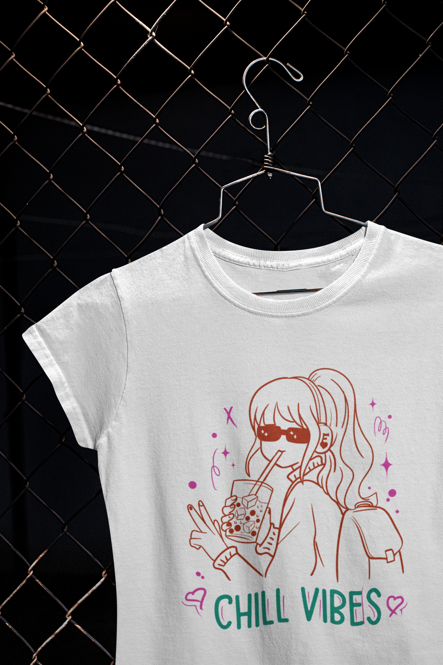 Chill vibes Crop T-shirt
