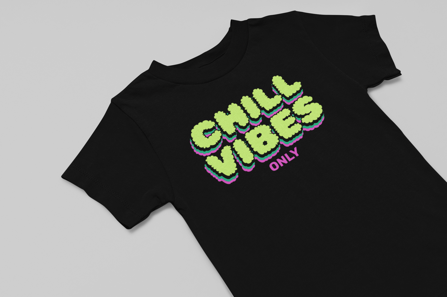 Chill Vibes Only Girl's T-shirt
