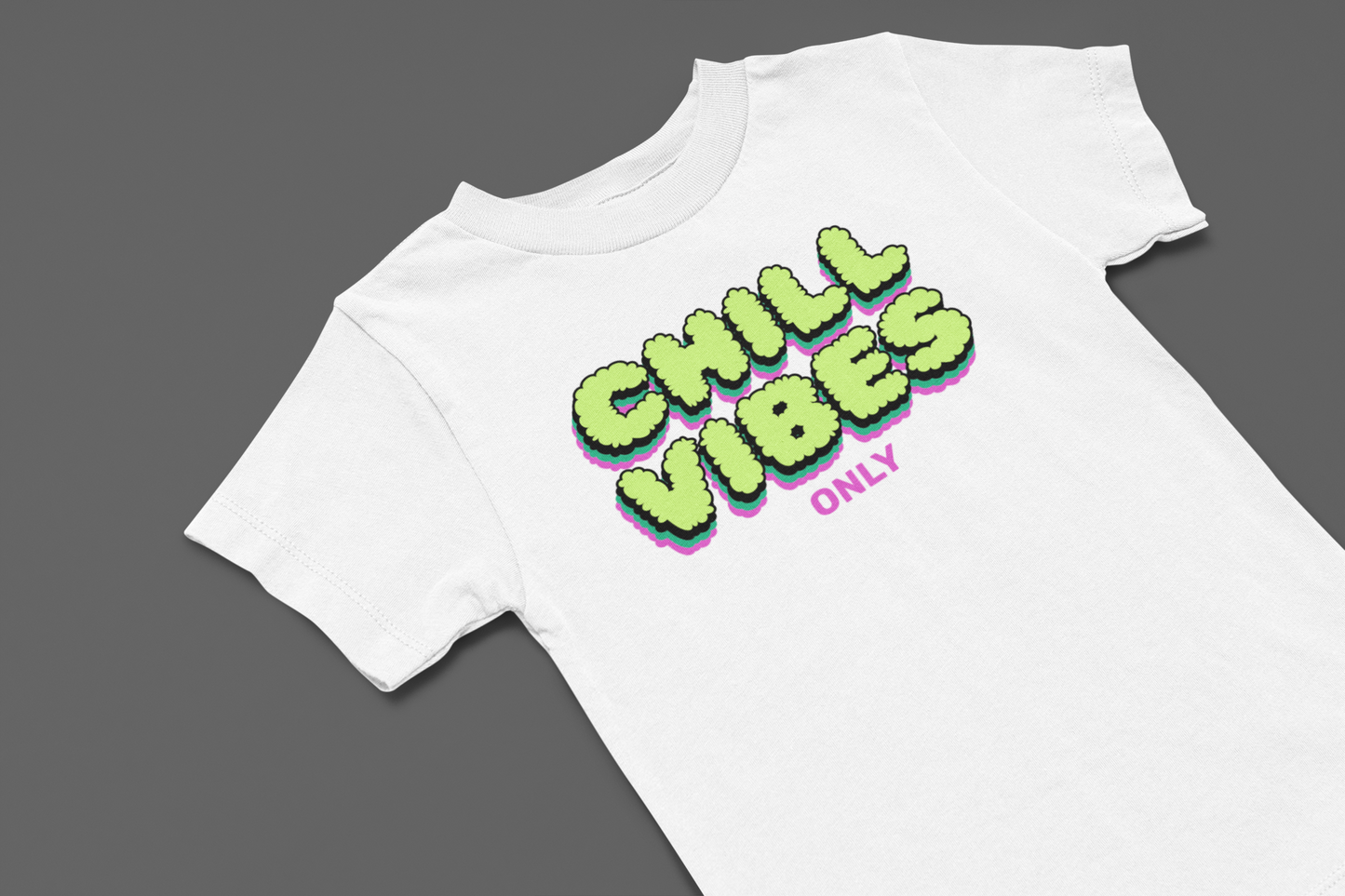 Chill Vibes Only Girl's T-shirt