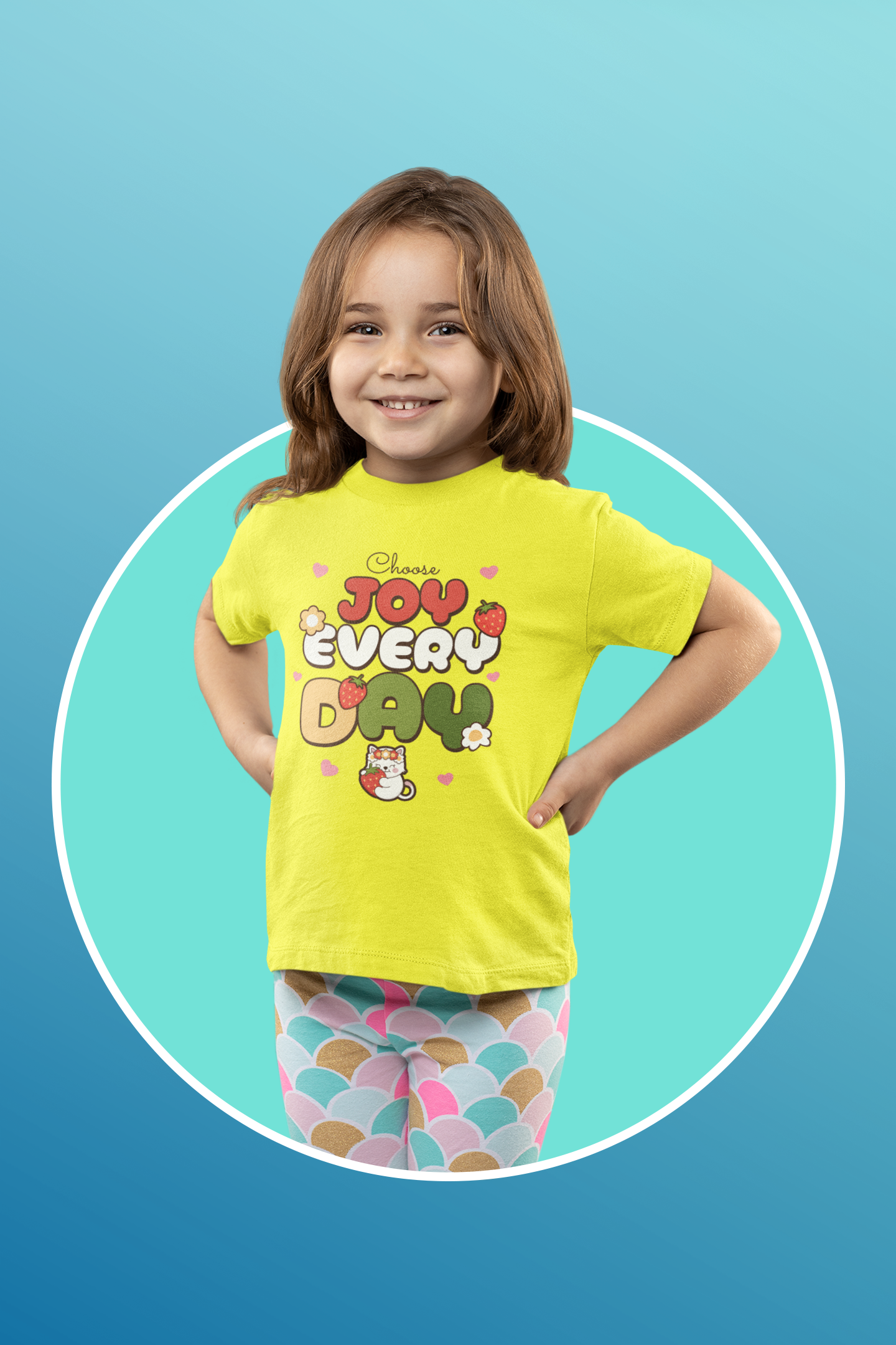 Choose Joy Girl's T-shirt