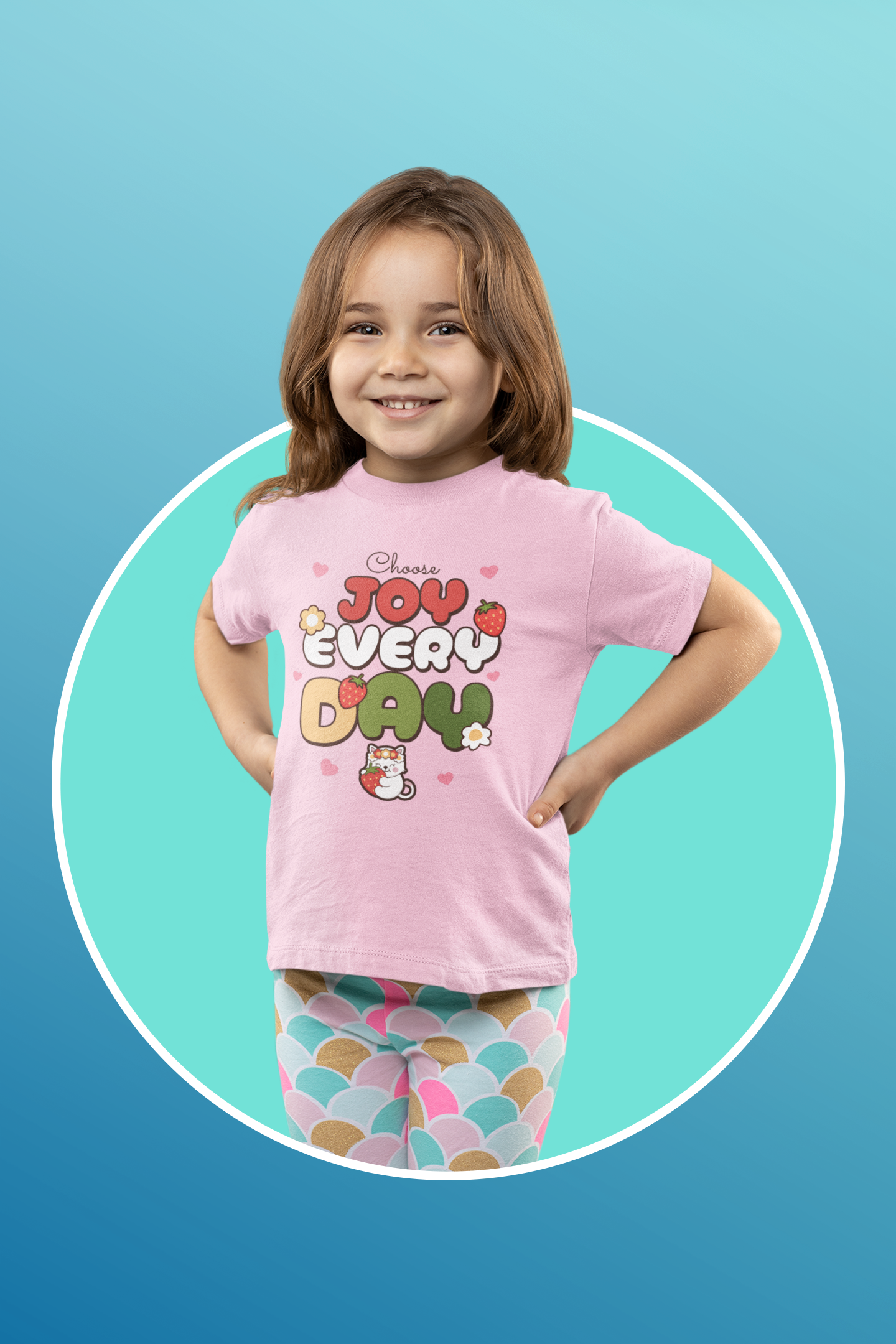 Choose Joy Girl's T-shirt