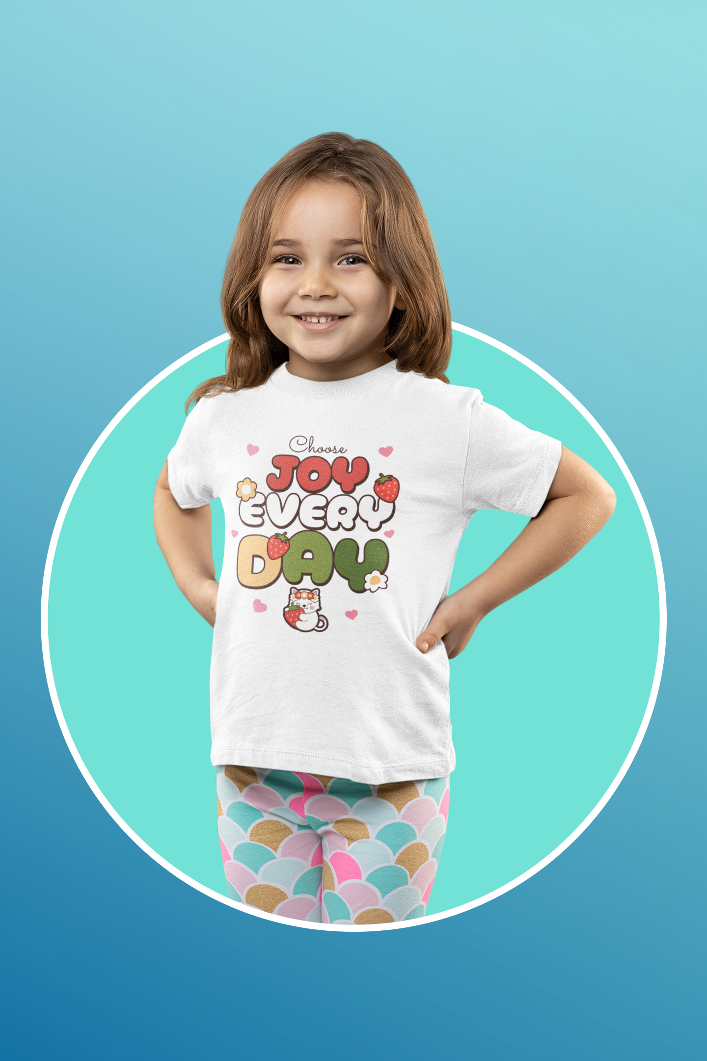 Choose Joy Girl's T-shirt