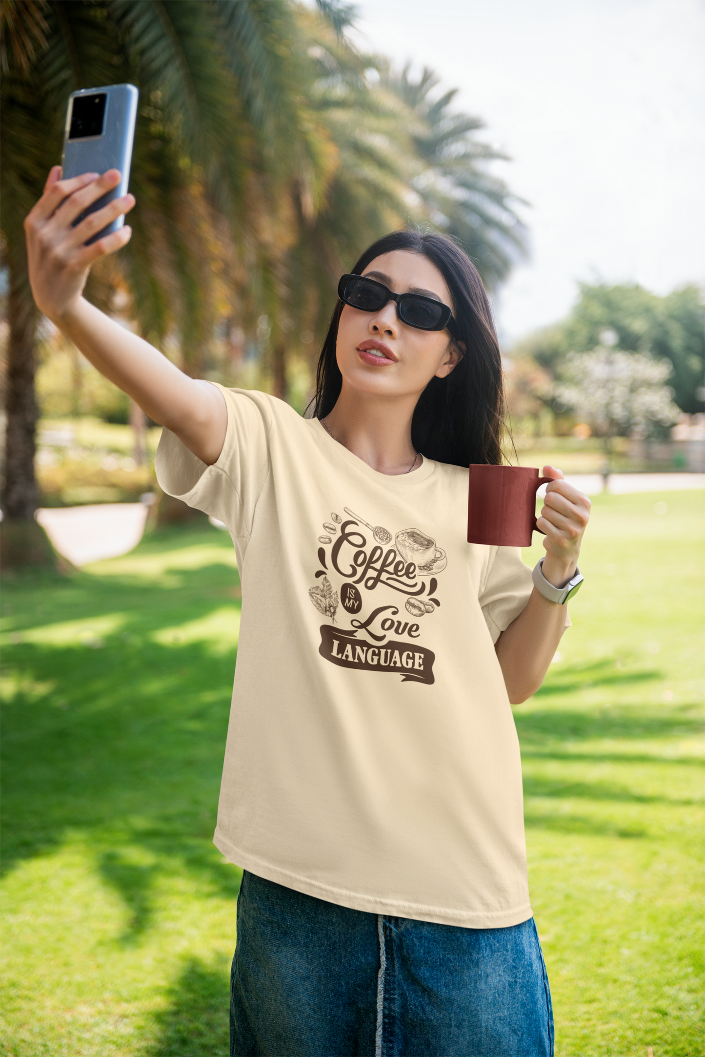 Coffee is my Love Language Women's T-shirt