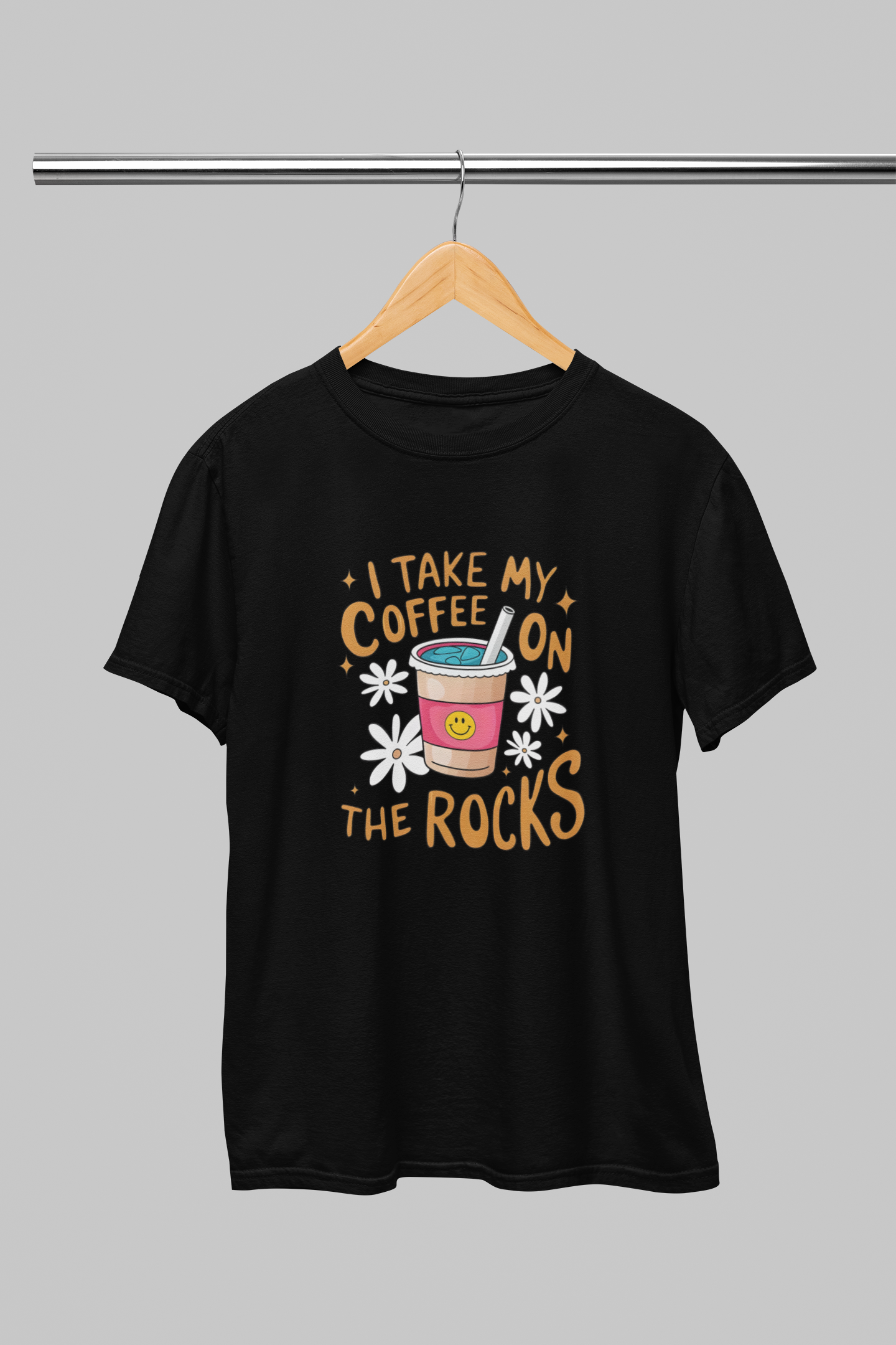 Coffee on the Rocks Women T-shirt