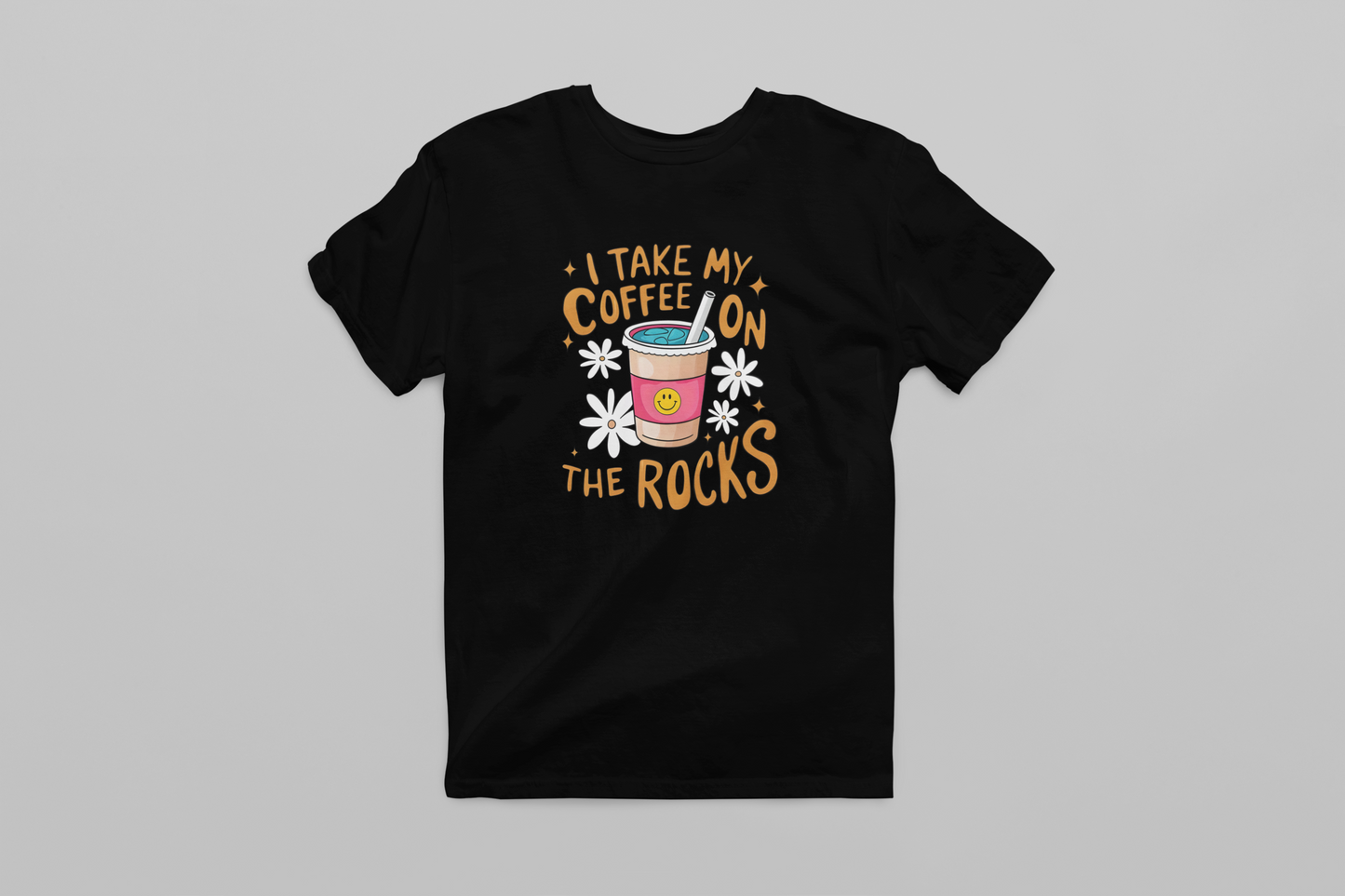 Coffee on the Rocks Women T-shirt