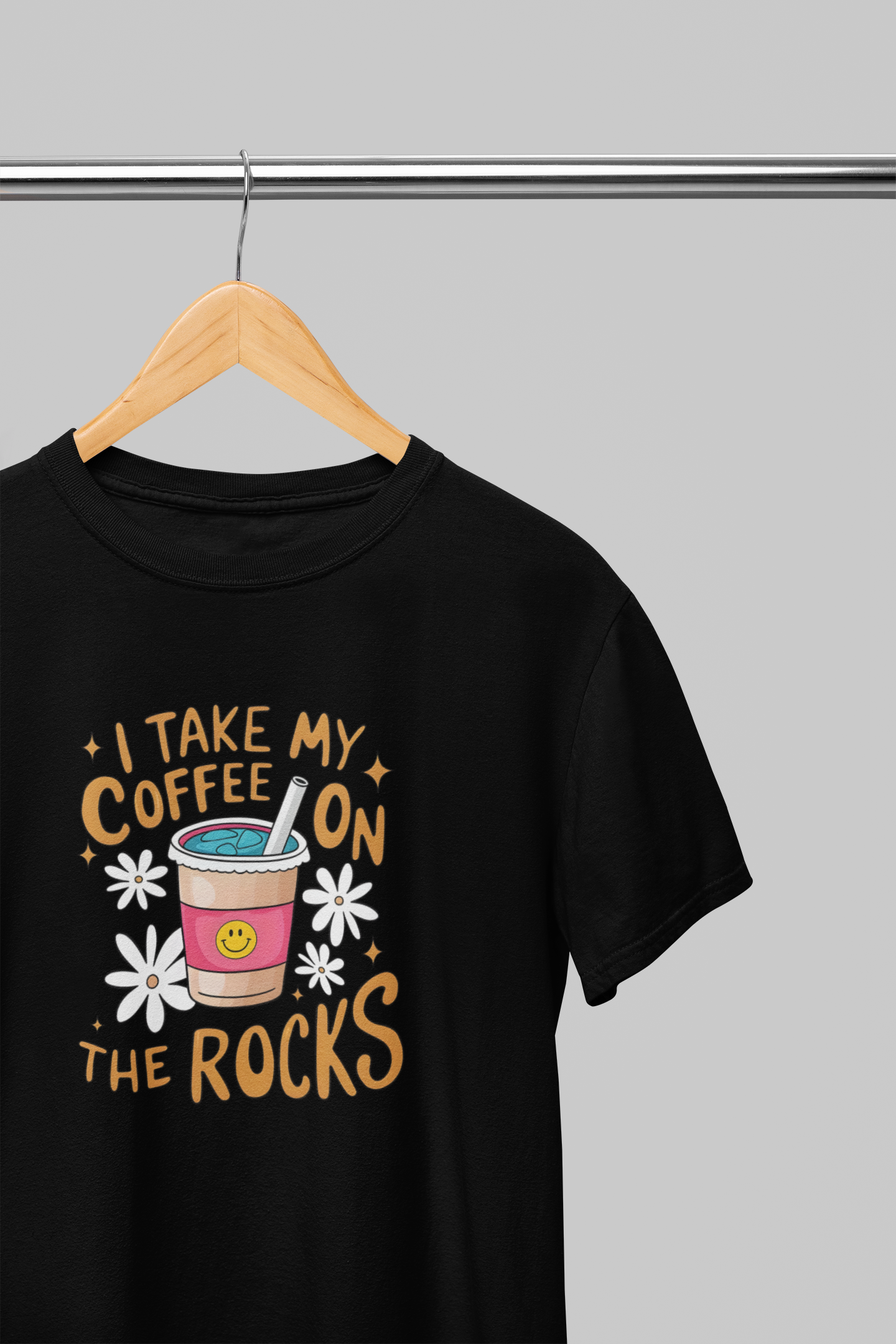 Coffee on the Rocks Women T-shirt