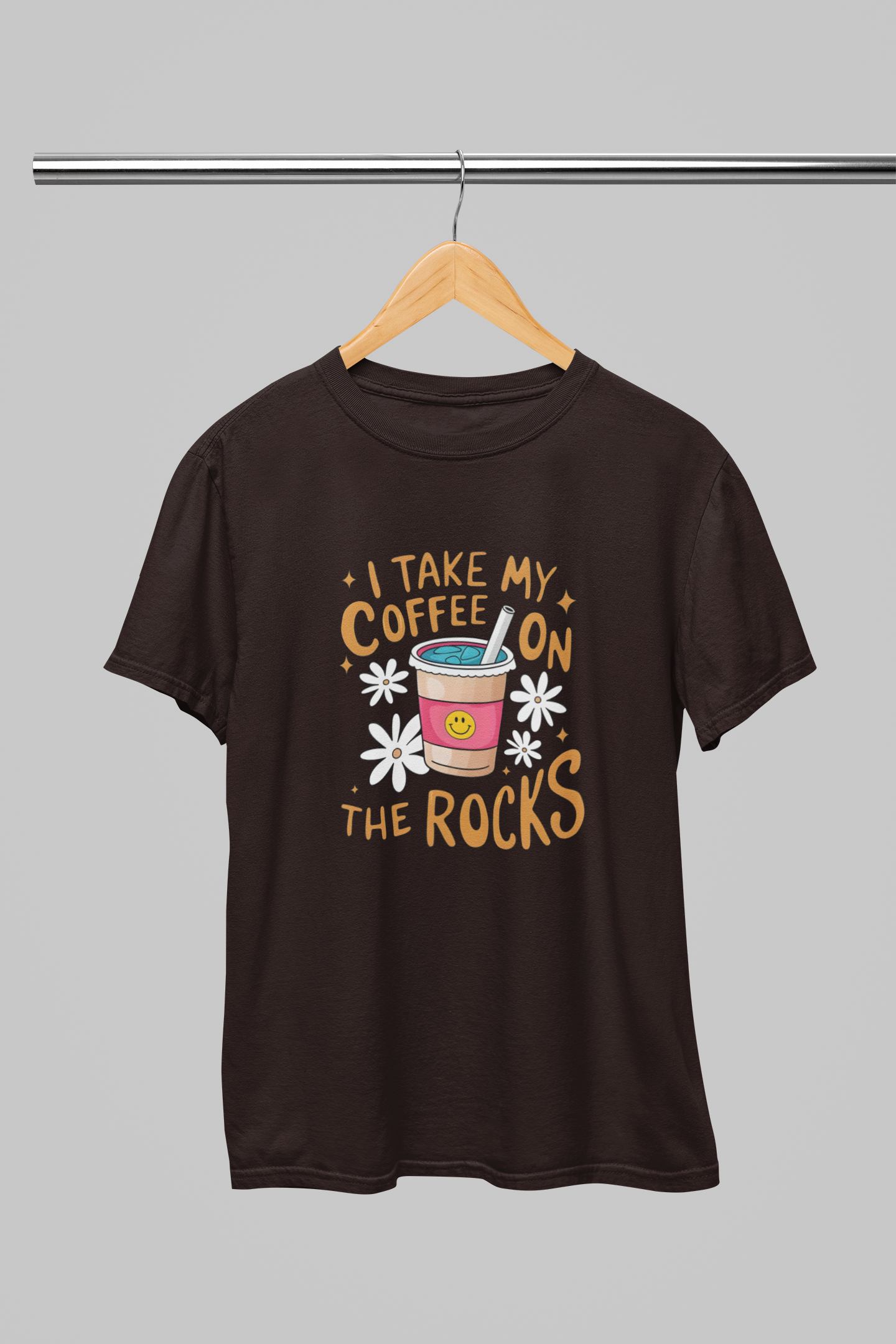 Coffee on the Rocks Women T-shirt