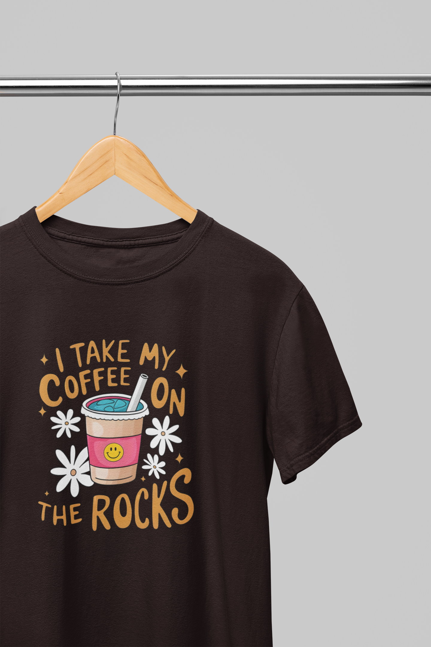 Coffee on the Rocks Women T-shirt