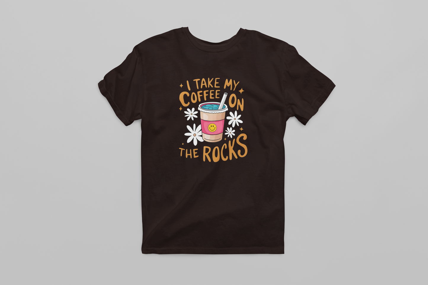 Coffee on the Rocks Women T-shirt