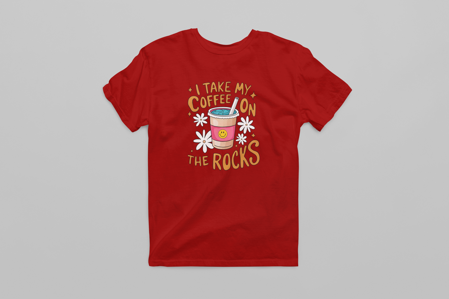 Coffee on the Rocks Women T-shirt