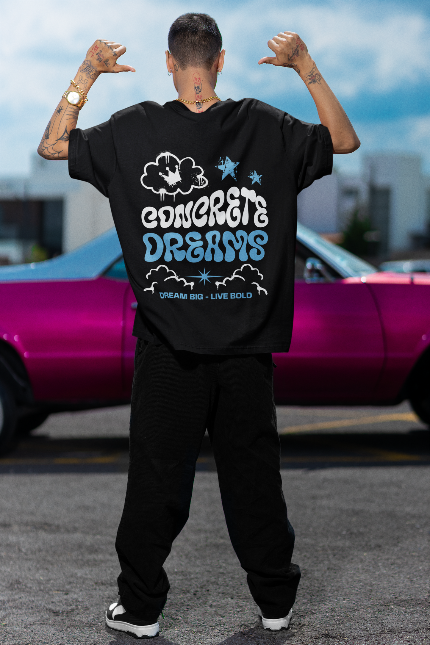 Concrete Dreams Oversized T-shirt