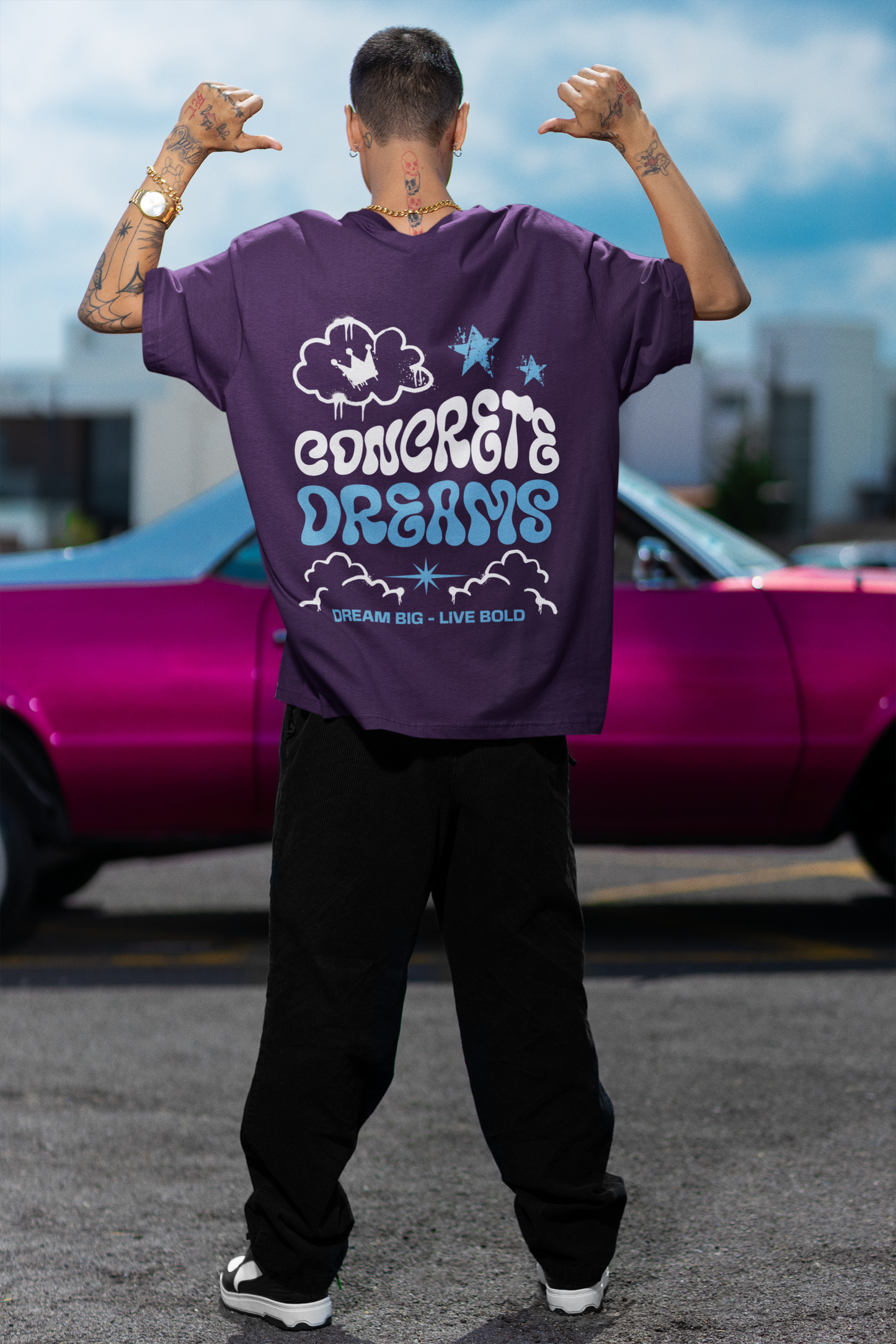 Concrete Dreams Oversized T-shirt