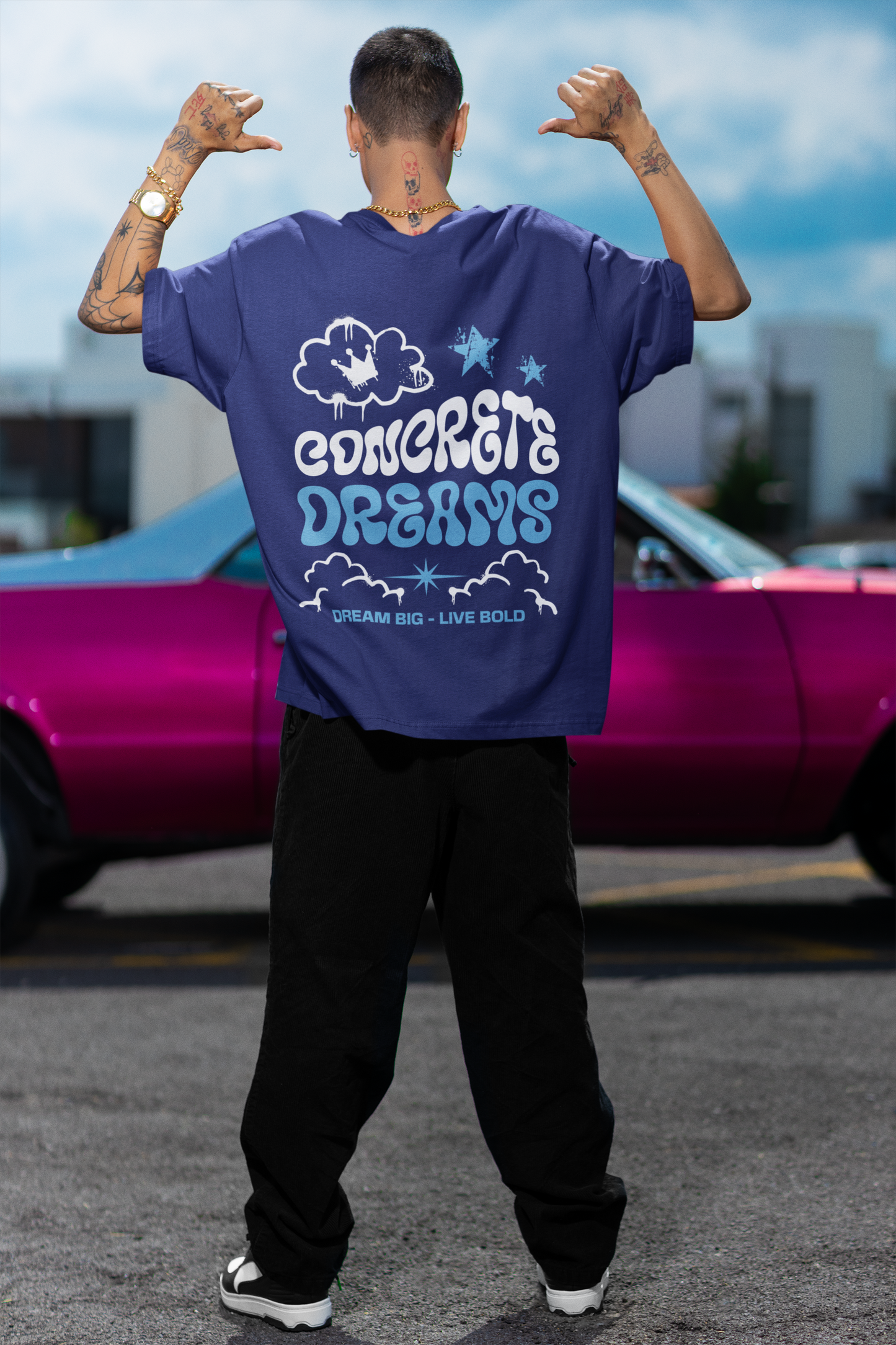 Concrete Dreams Oversized T-shirt
