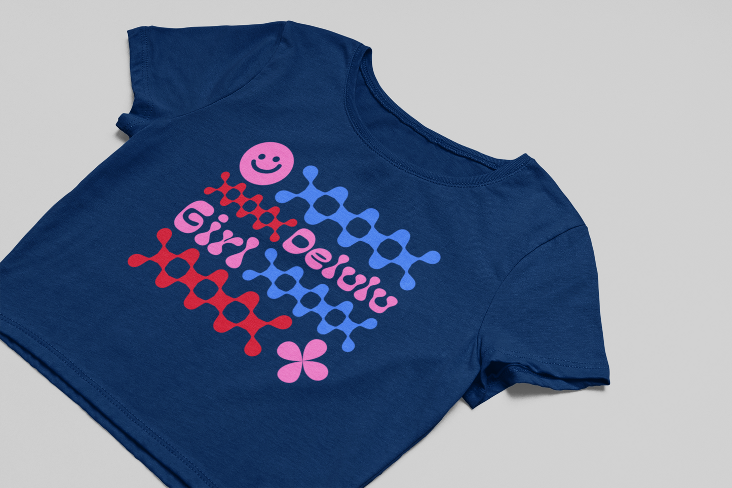 Delulu Girl Crop T-shirt