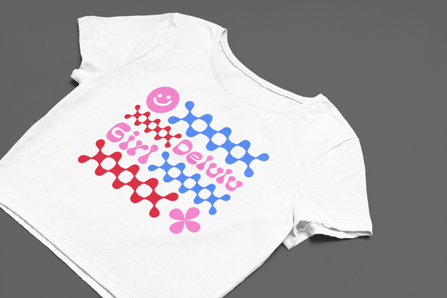 Delulu Girl Crop T-shirt