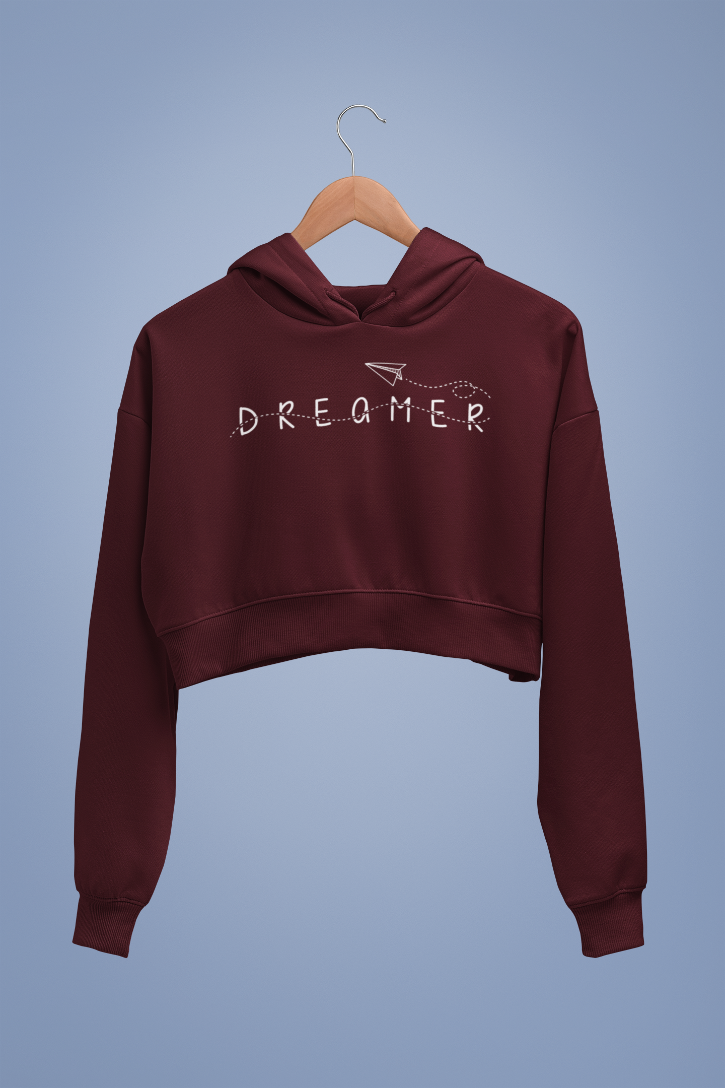 Dreamer Women Crop Hoodie