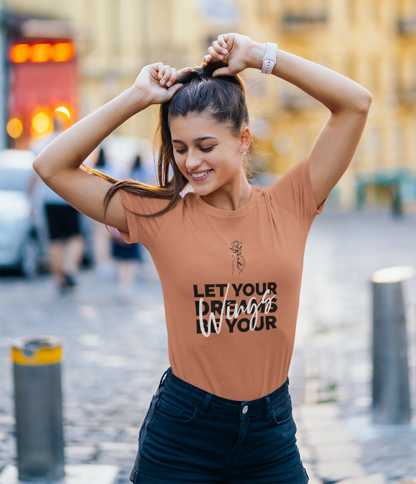 Let your Dreams be your Wings Women T-shirt