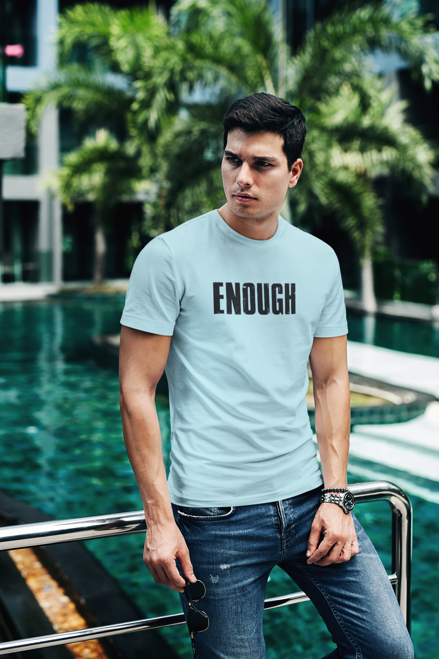Enough Men's T-shirt
