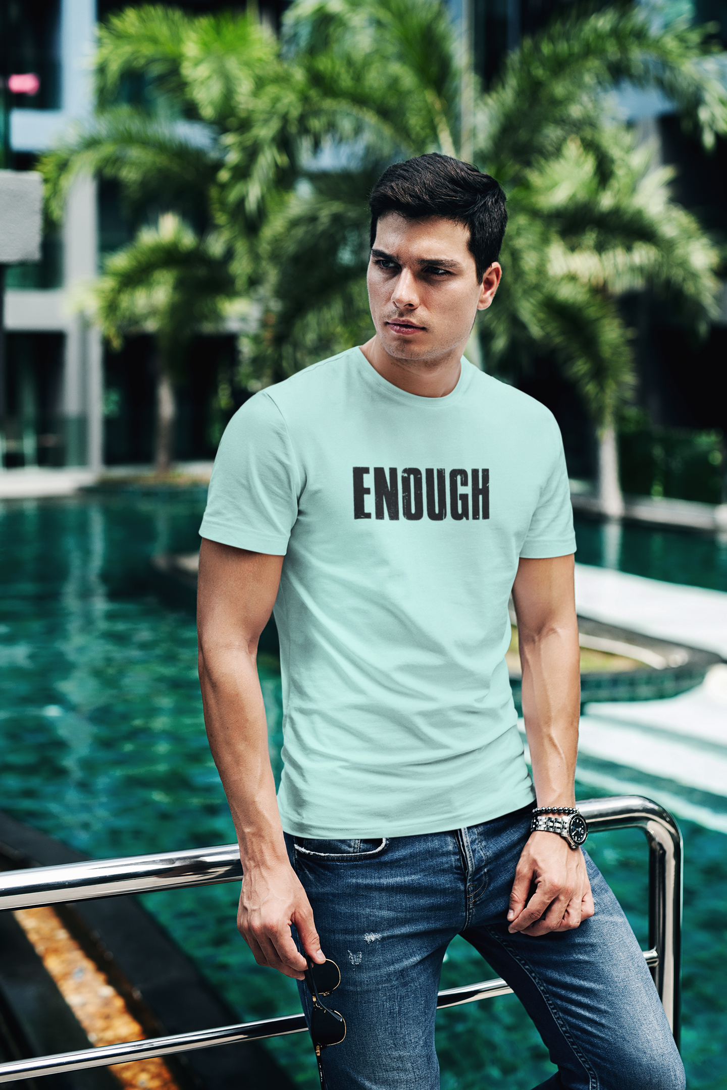 Enough Men's T-shirt