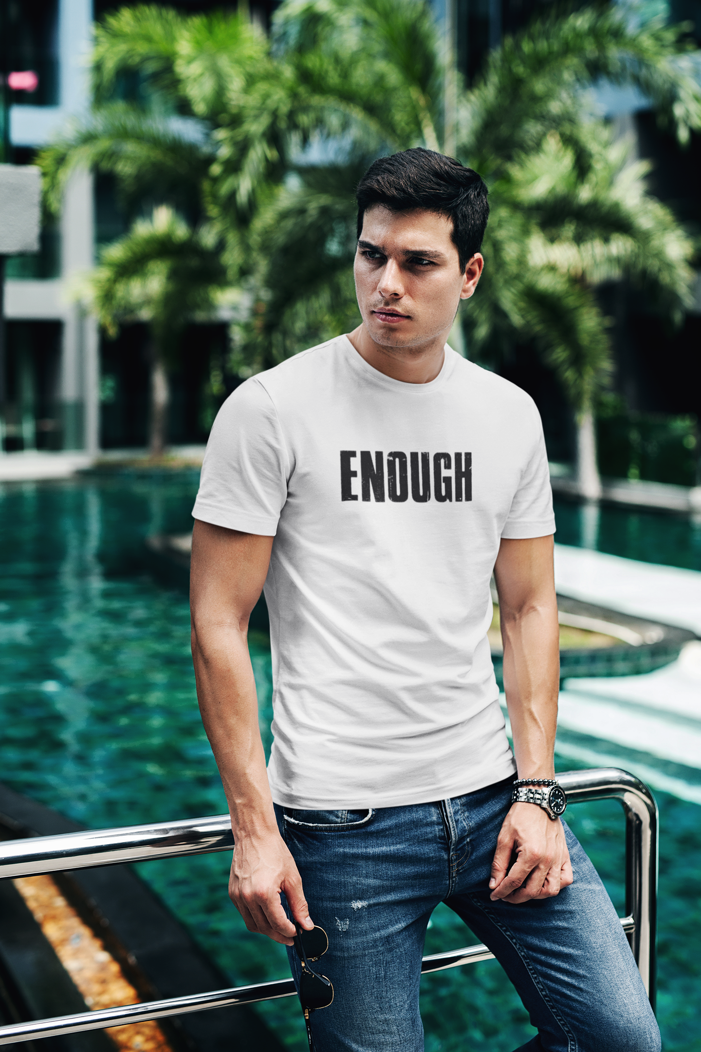 Enough Men's T-shirt