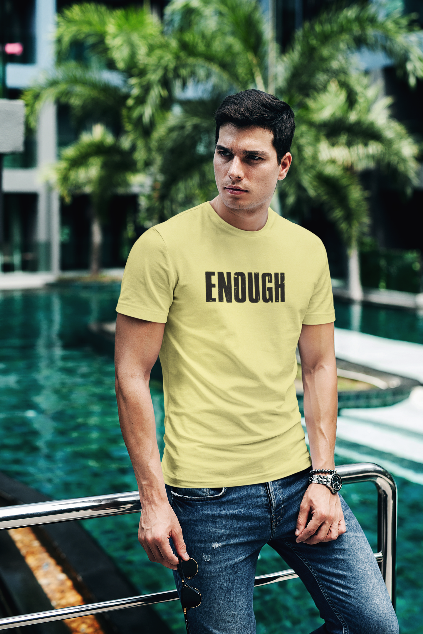 Enough Men's T-shirt