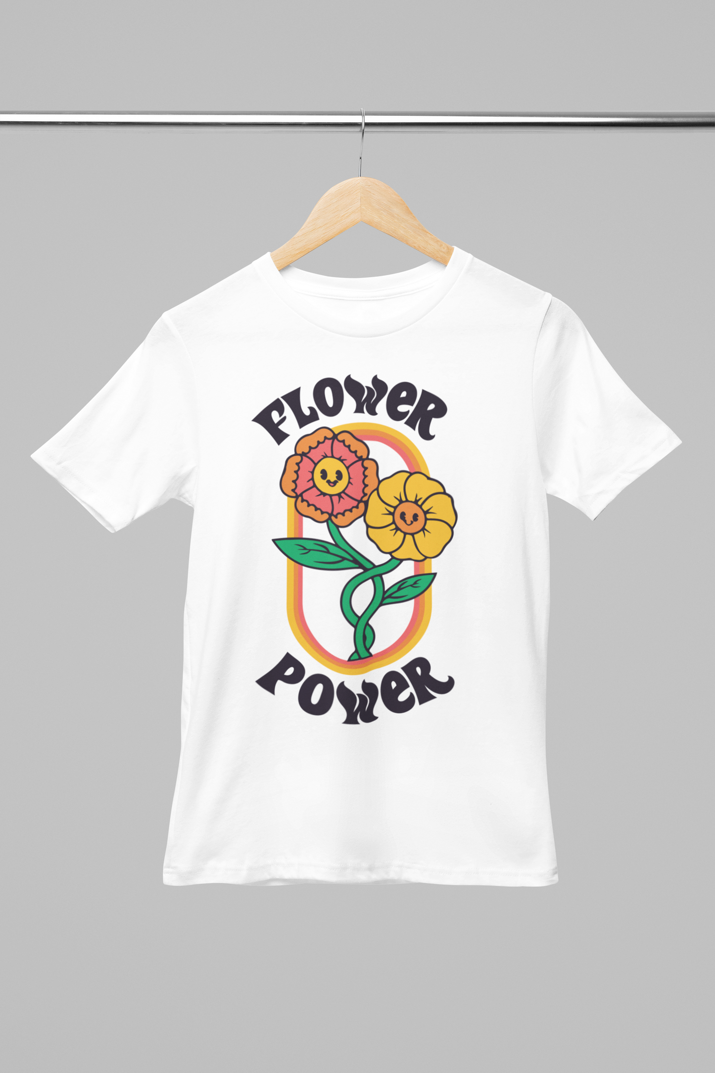 Flower Power Girl's T-shirt
