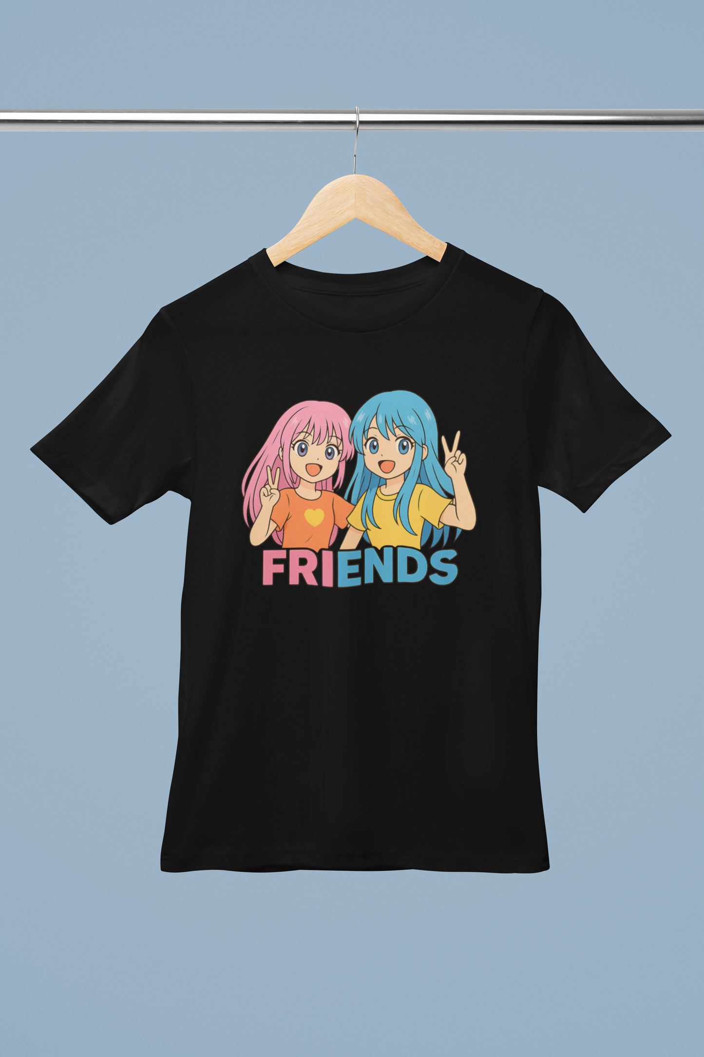 Friends Anime Girl's T-shirt
