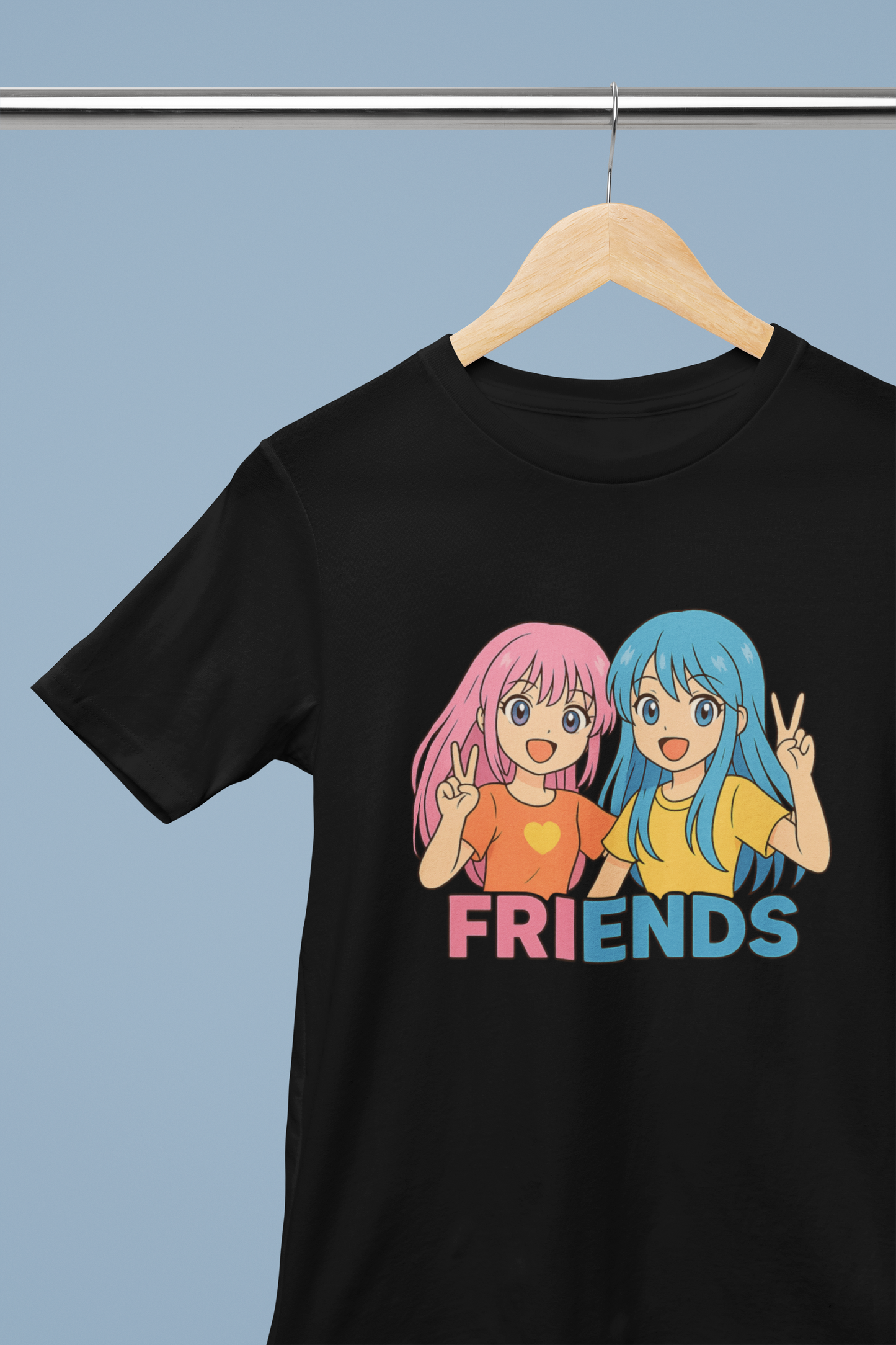 Friends Anime Girl's T-shirt