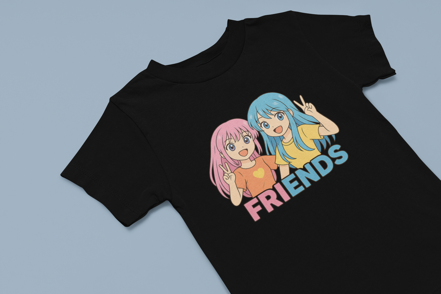 Friends Anime Girl's T-shirt