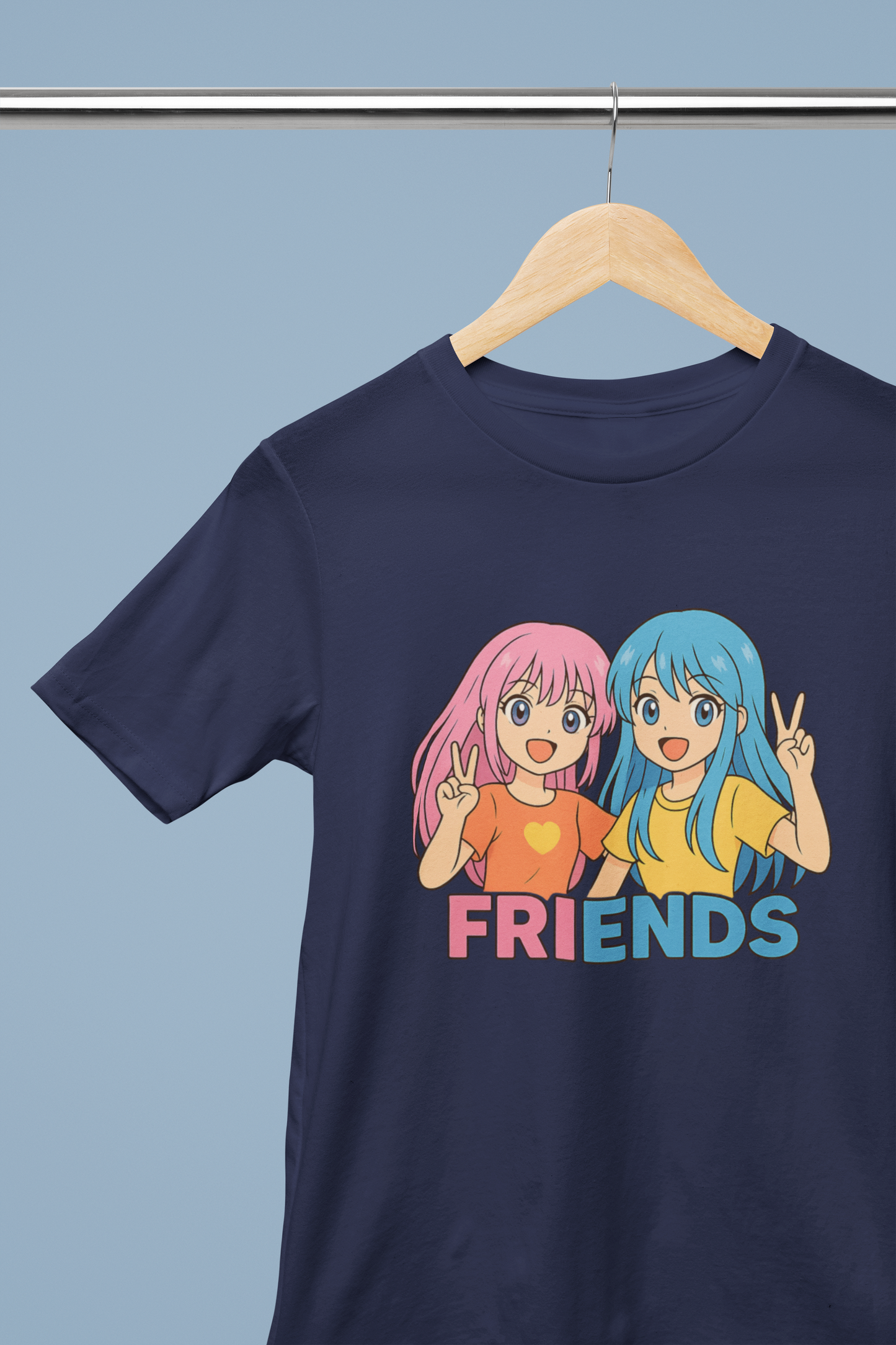 Friends Anime Girl's T-shirt