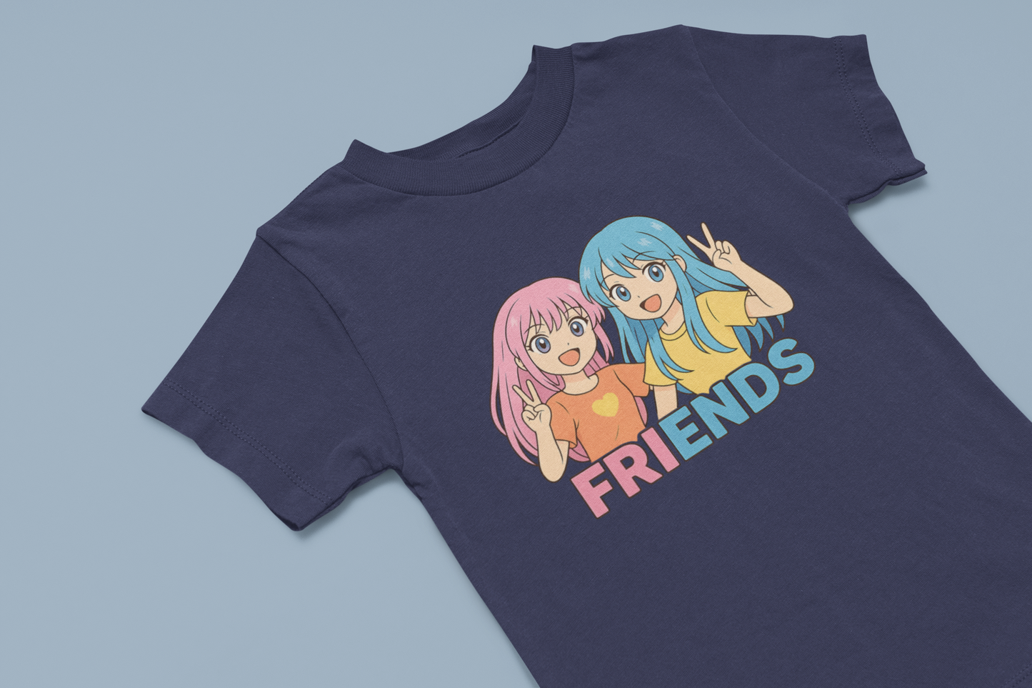Friends Anime Girl's T-shirt